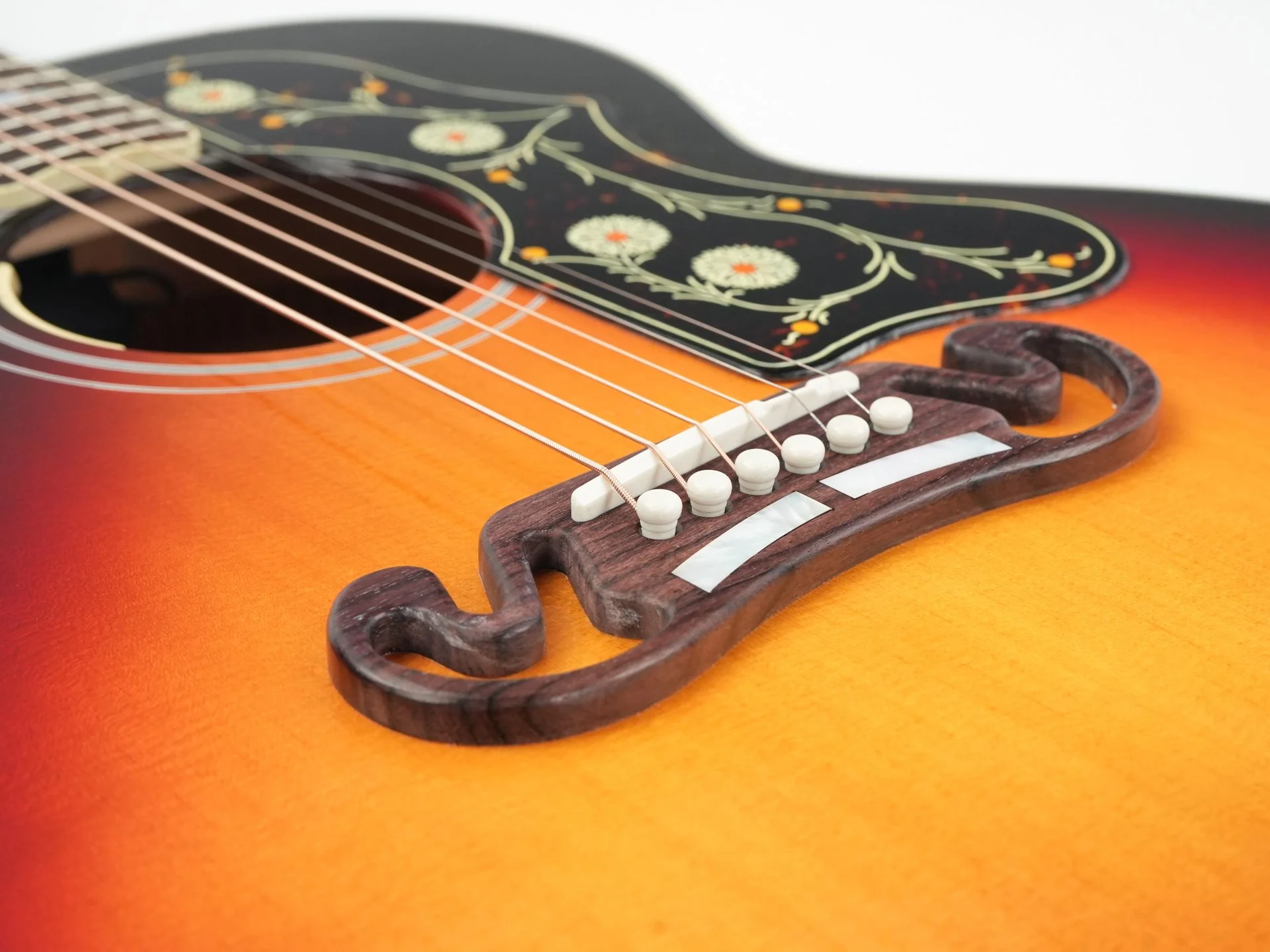 Gibson SJ200 Standard Maple Tri Burst - Image 7