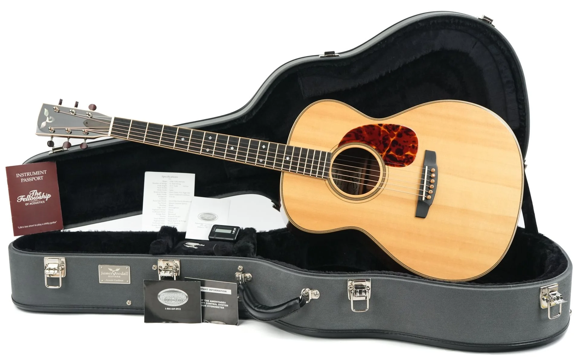 Goodall Traditional OM Palo Escrito Master German Spruce 2023 - Image 3