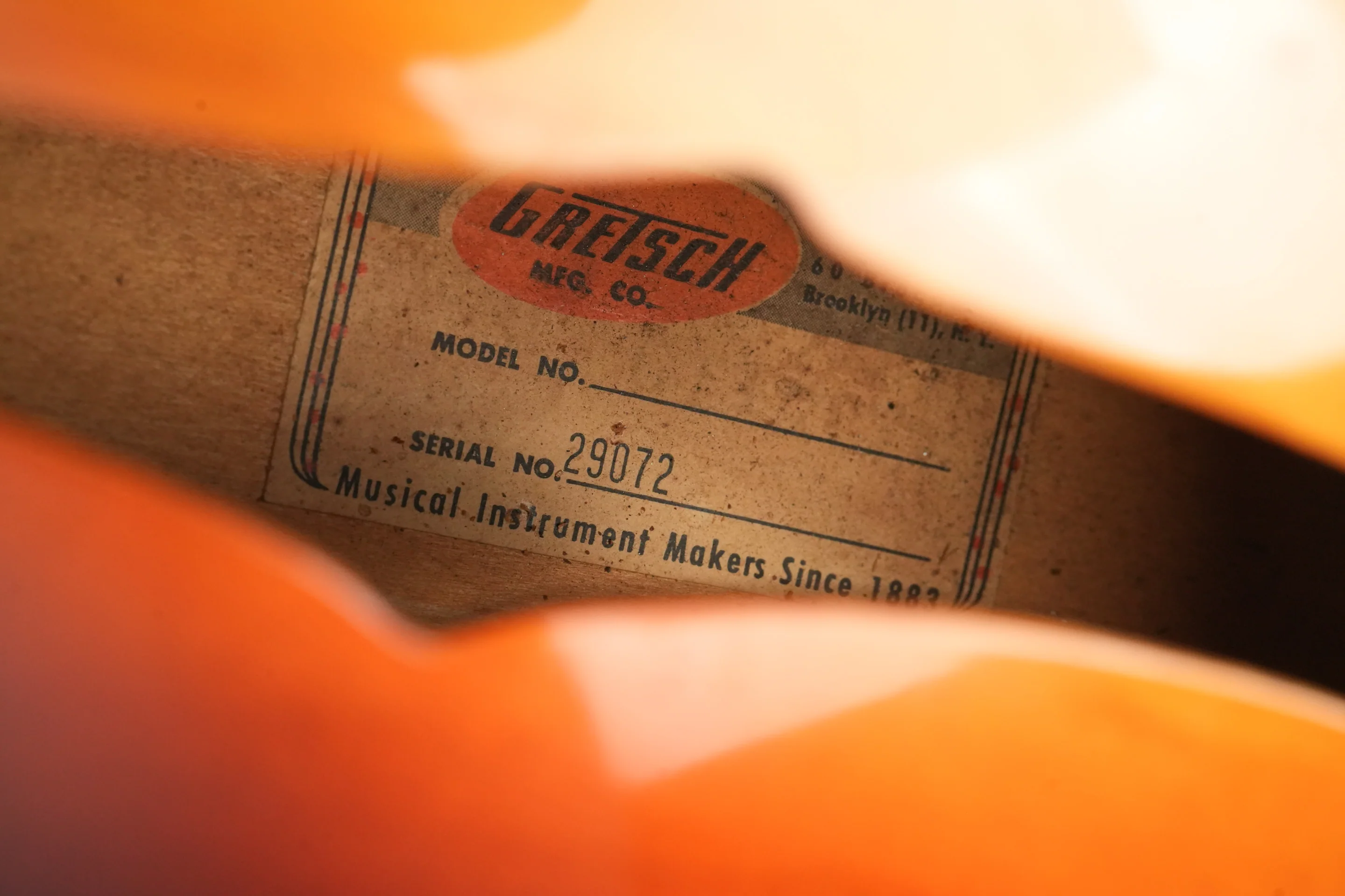 Gretsch 6117 Double Anniversary Sunburst 1958 - Image 12