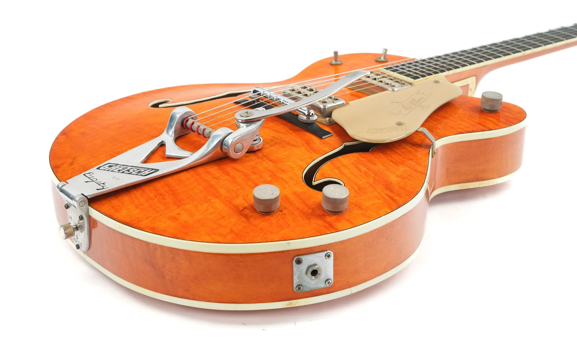 Gretsch 6120 Flame Top Orange 1960 - Image 12