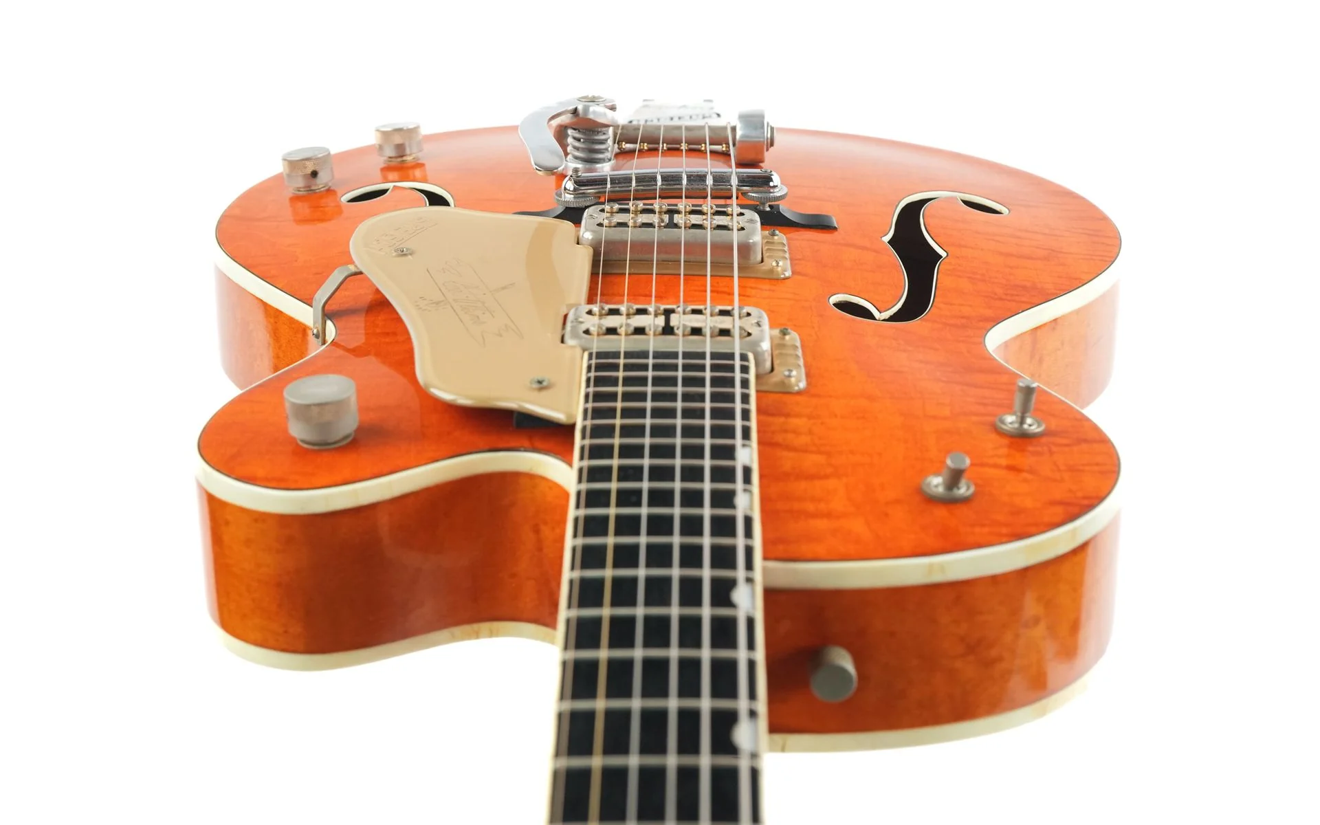 Gretsch 6120 Flame Top Orange 1960 - Image 13