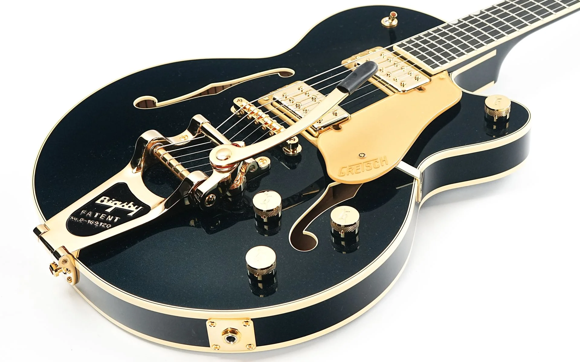 Gretsch Broadkaster Jr. LX Center Block Midnight Sapphire - Image 11