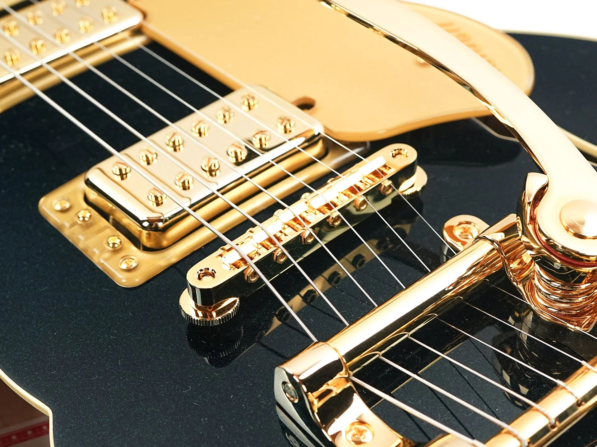 Gretsch Broadkaster Jr. LX Center Block Midnight Sapphire - Image 7