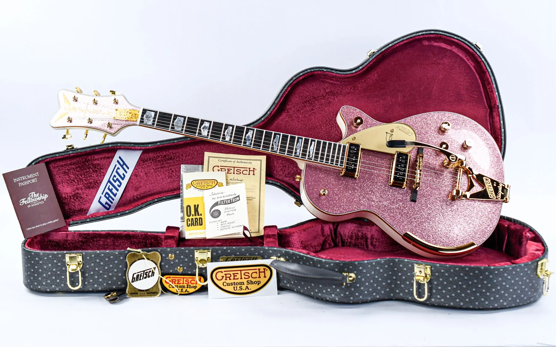 Gretsch Custom Shop G6134-56 Champagne Sparkle NOS - Image 3