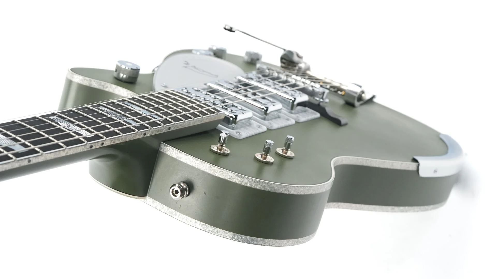Gretsch Custom Shop G6134 CS Olive Drab Penguin Masterbuilt Stephen Stern 2020 - Image 10
