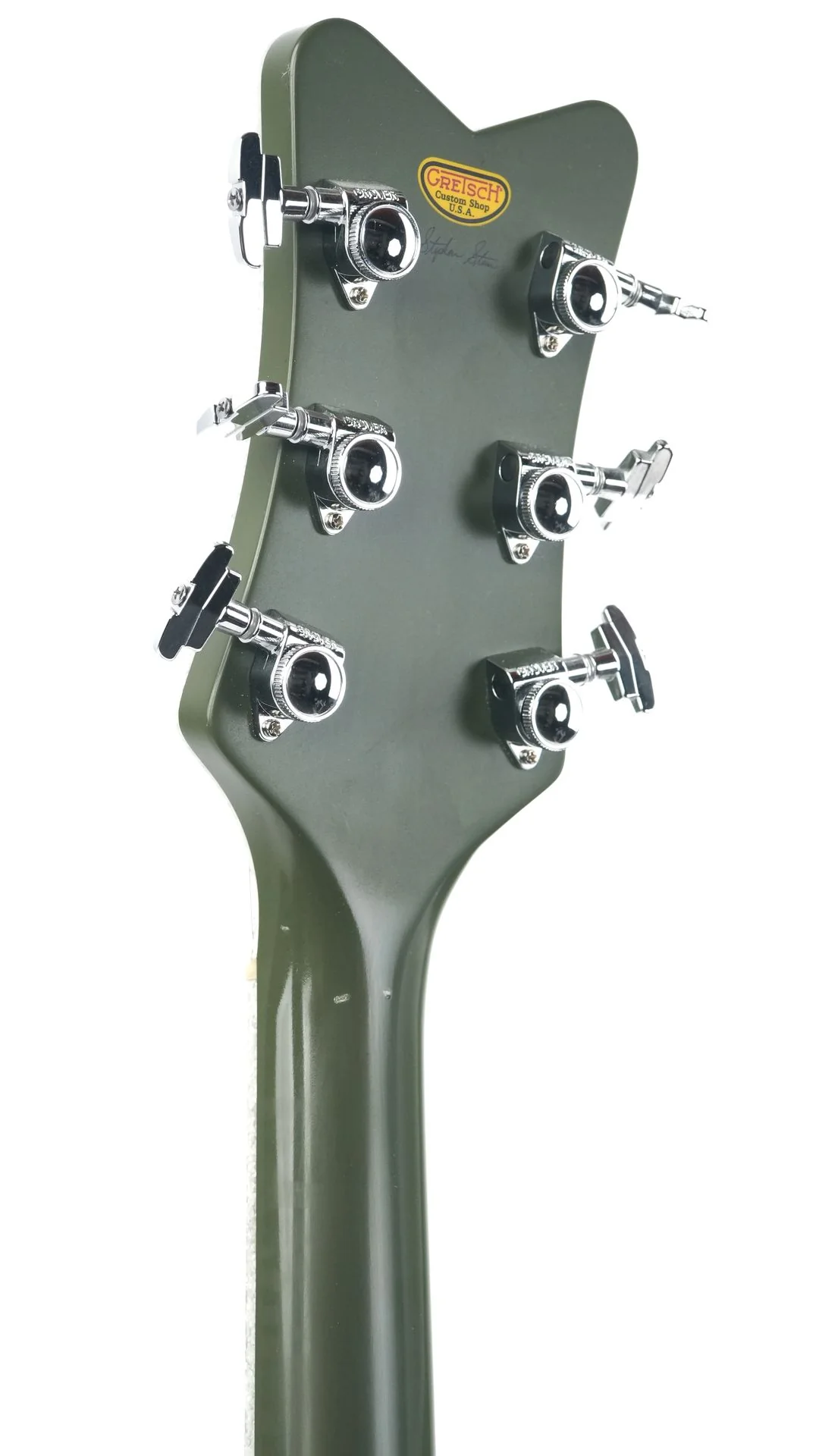 Gretsch Custom Shop G6134 CS Olive Drab Penguin Masterbuilt Stephen Stern 2020 - Image 6