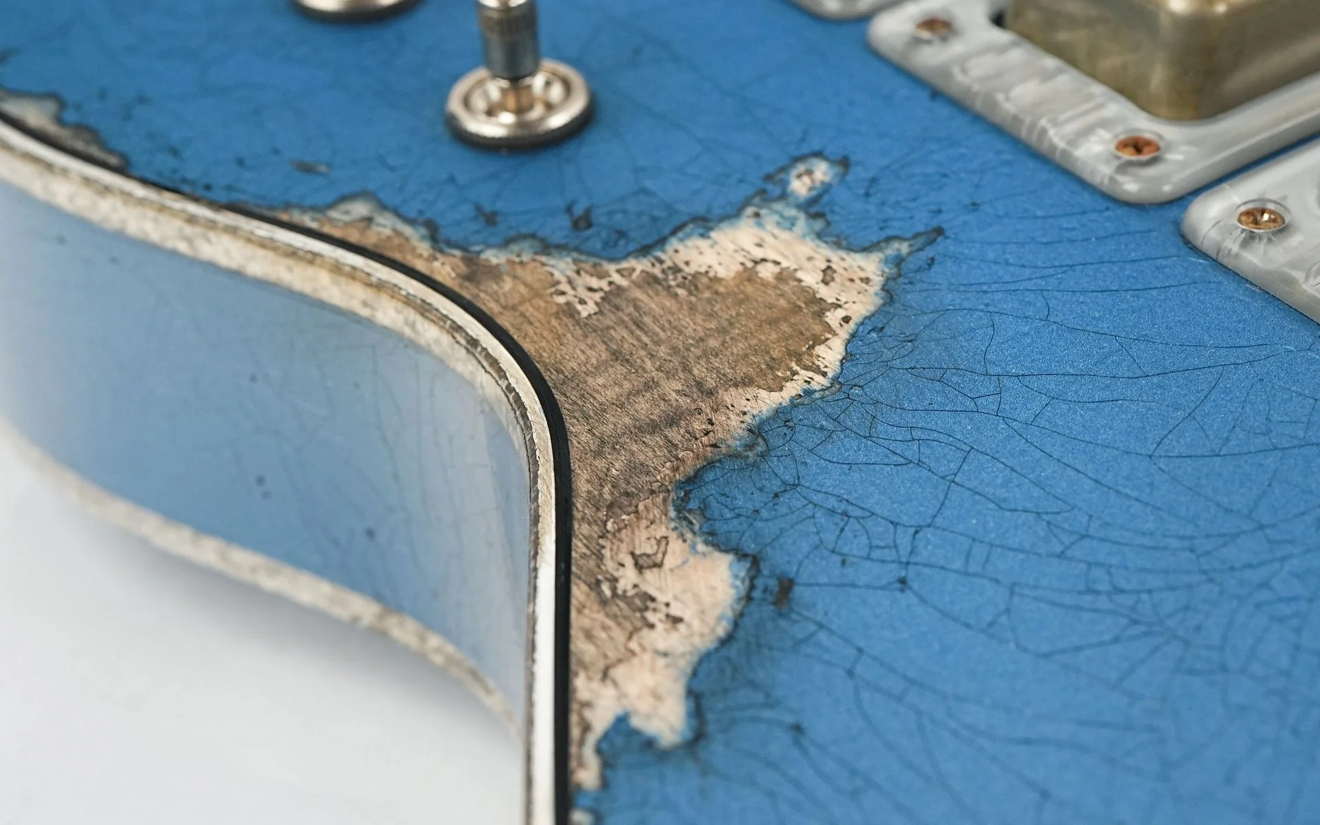 Gretsch Custom Shop G6134T Heavy Relic Lake Placid Blue Chad Henrichsen Masterbuilt - Image 12