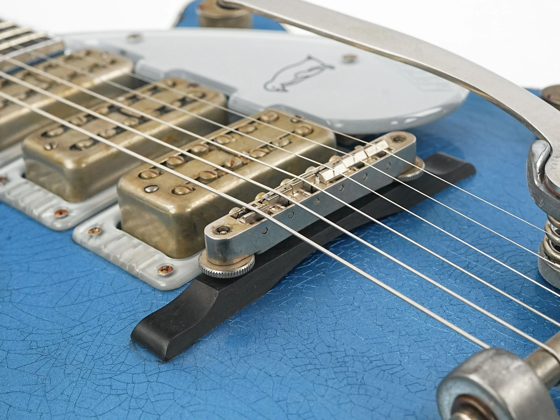 Gretsch Custom Shop G6134T Heavy Relic Lake Placid Blue Chad Henrichsen Masterbuilt - Image 7