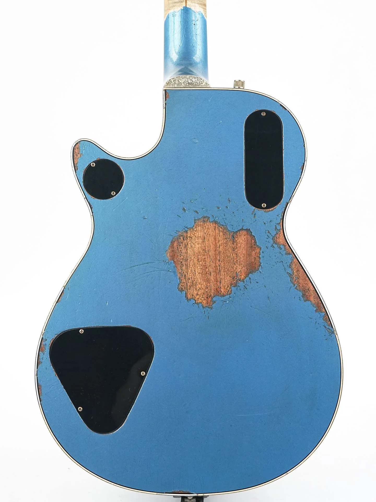 Gretsch Custom Shop G6134T Heavy Relic Lake Placid Blue Chad Henrichsen Masterbuilt - Image 8