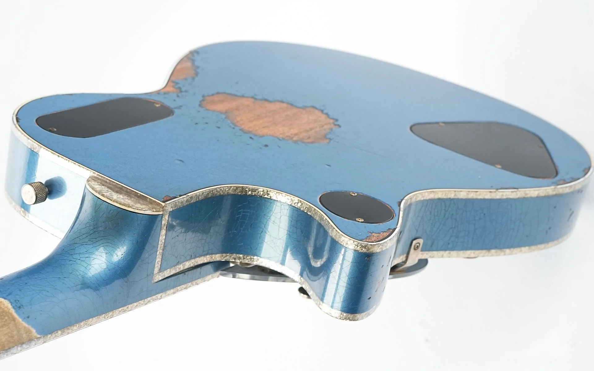 Gretsch Custom Shop G6134T Heavy Relic Lake Placid Blue Chad Henrichsen Masterbuilt - Image 9
