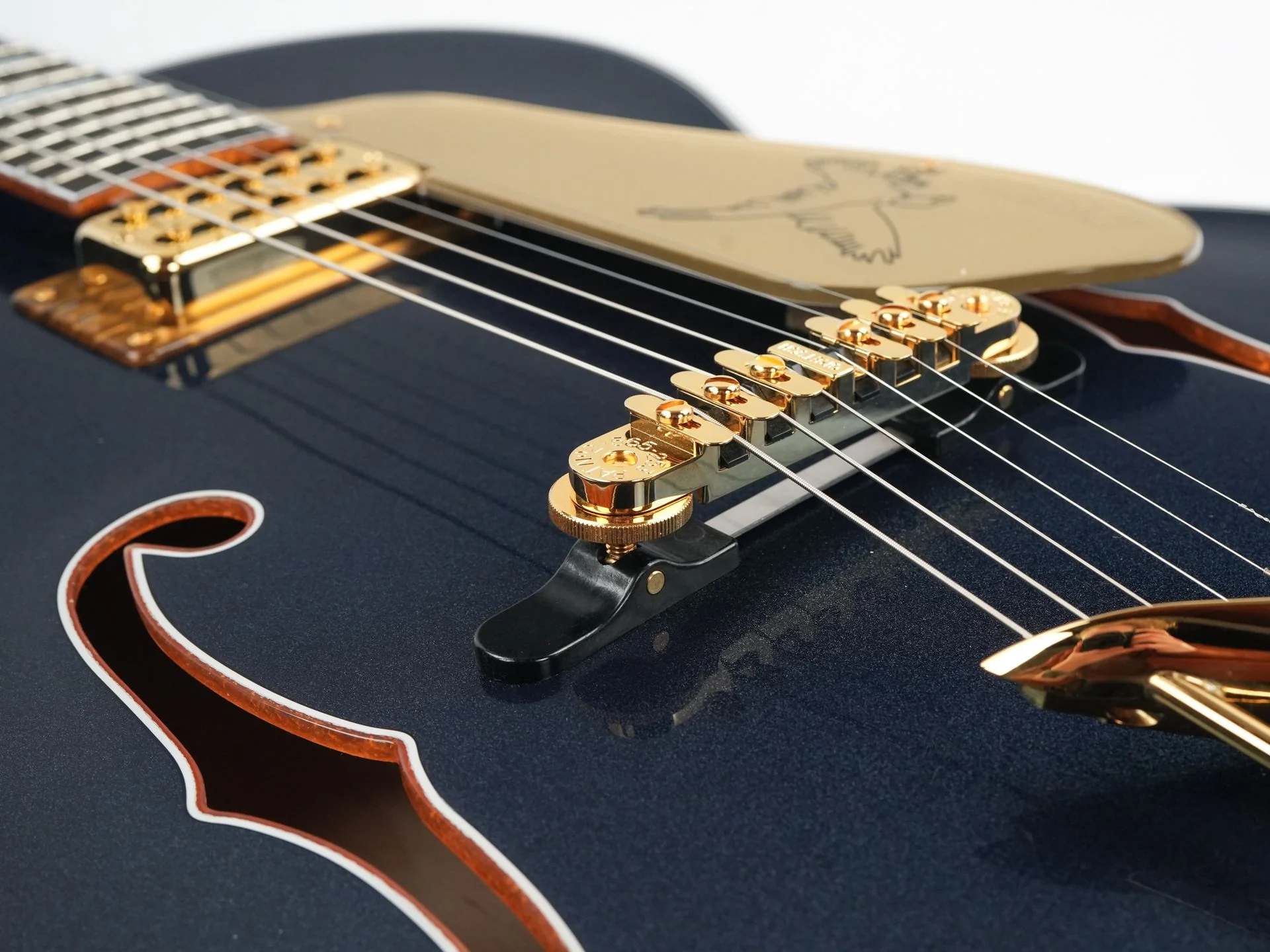 Gretsch Custom Shop G6136 Falcon Midnight Sapphire NOS - Image 7