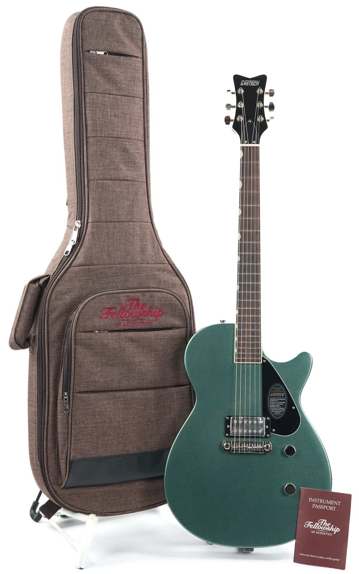 Gretsch Electromatic Jet Club 1 Pickup Steel Olive - Image 3