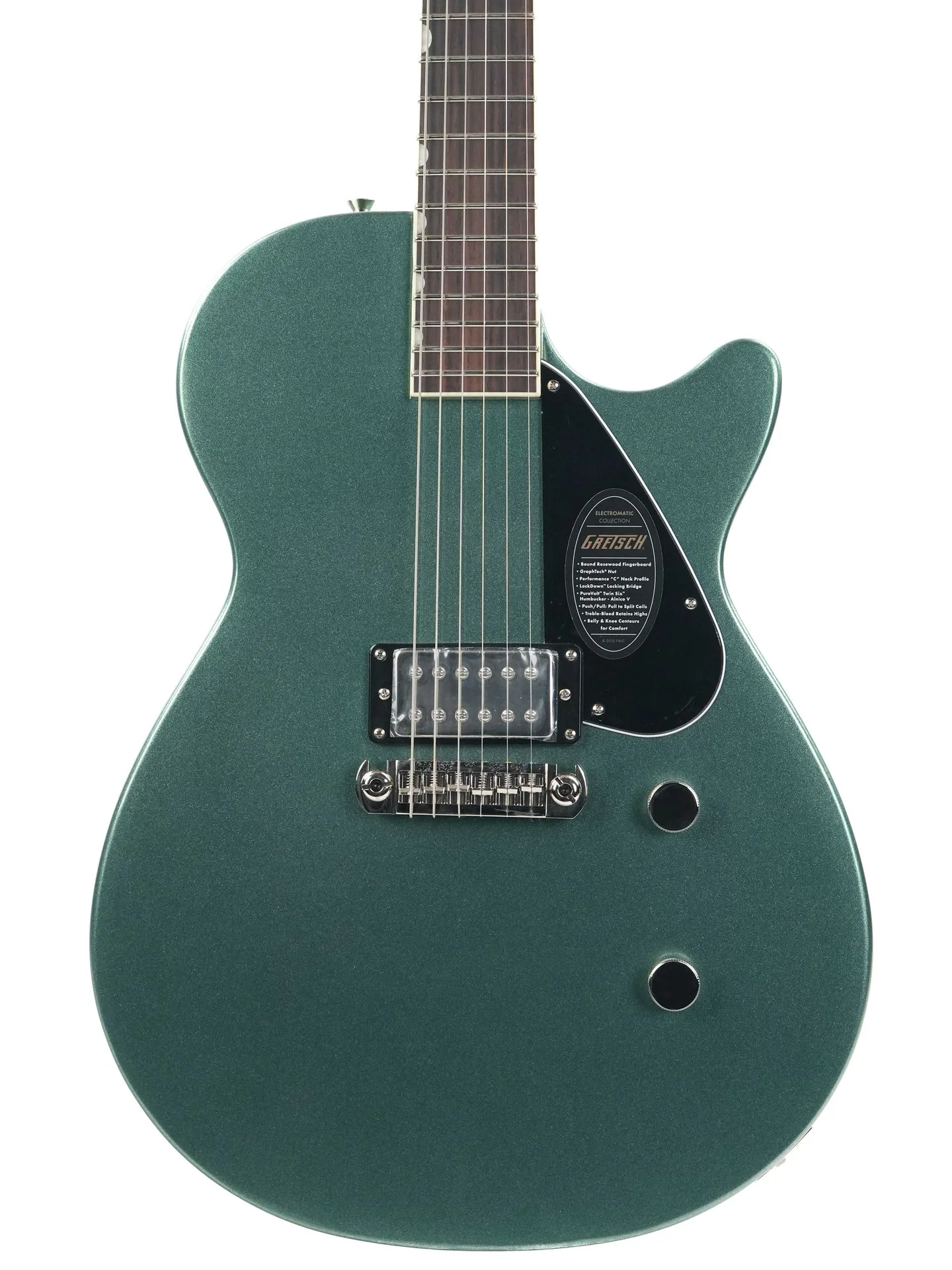Gretsch Electromatic Jet Club 1 Pickup Steel Olive - Image 5