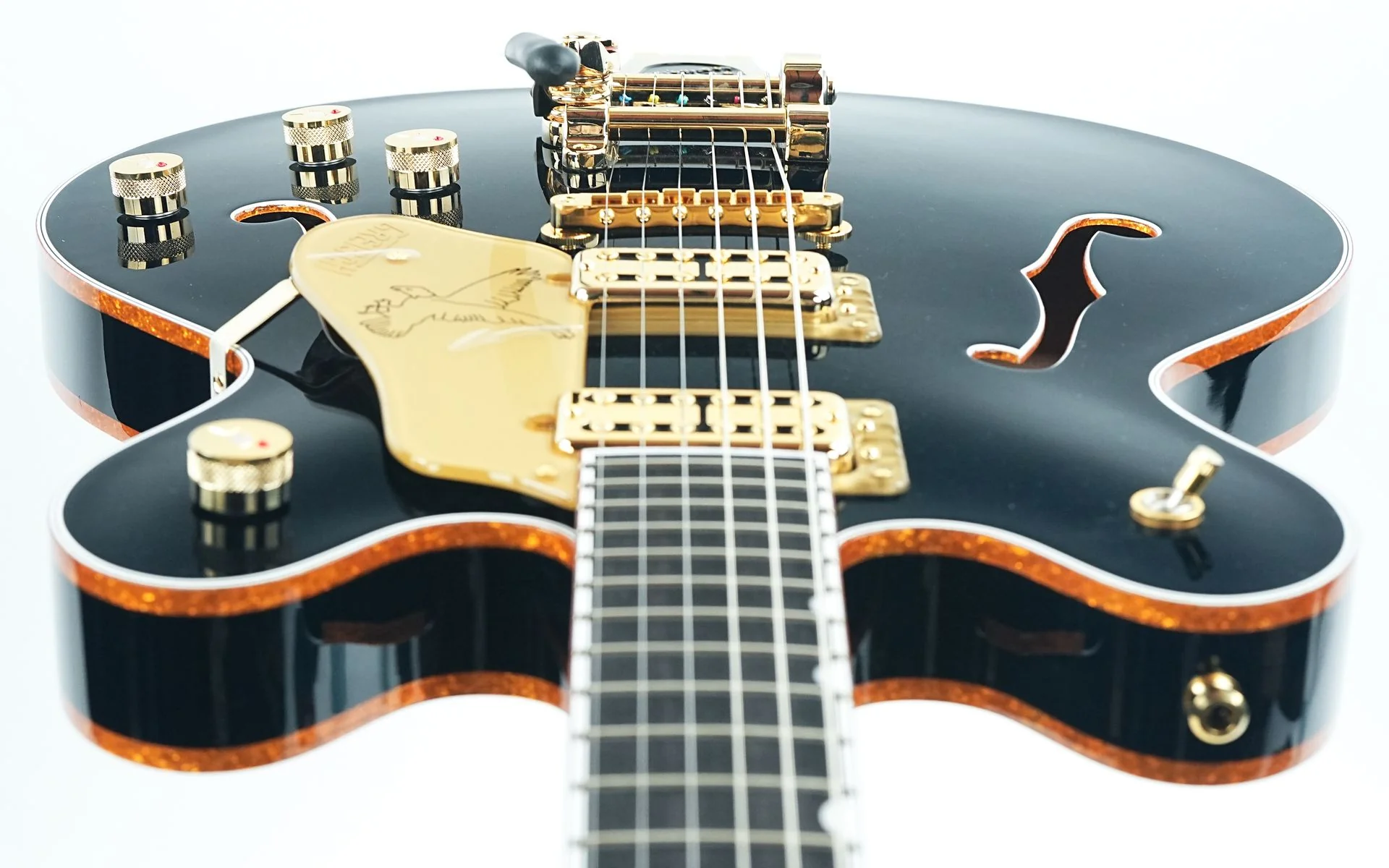 Gretsch Falcon Center Block LTD Double-Cut String-Thru Bigsby Midnight Sapphire - Image 12