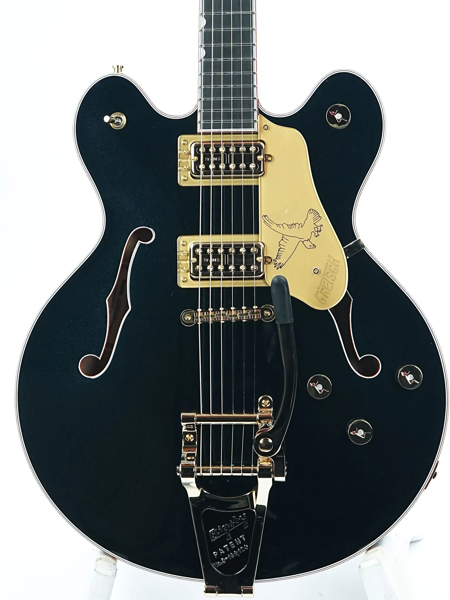 Gretsch Falcon Center Block LTD Double-Cut String-Thru Bigsby Midnight Sapphire - Image 5