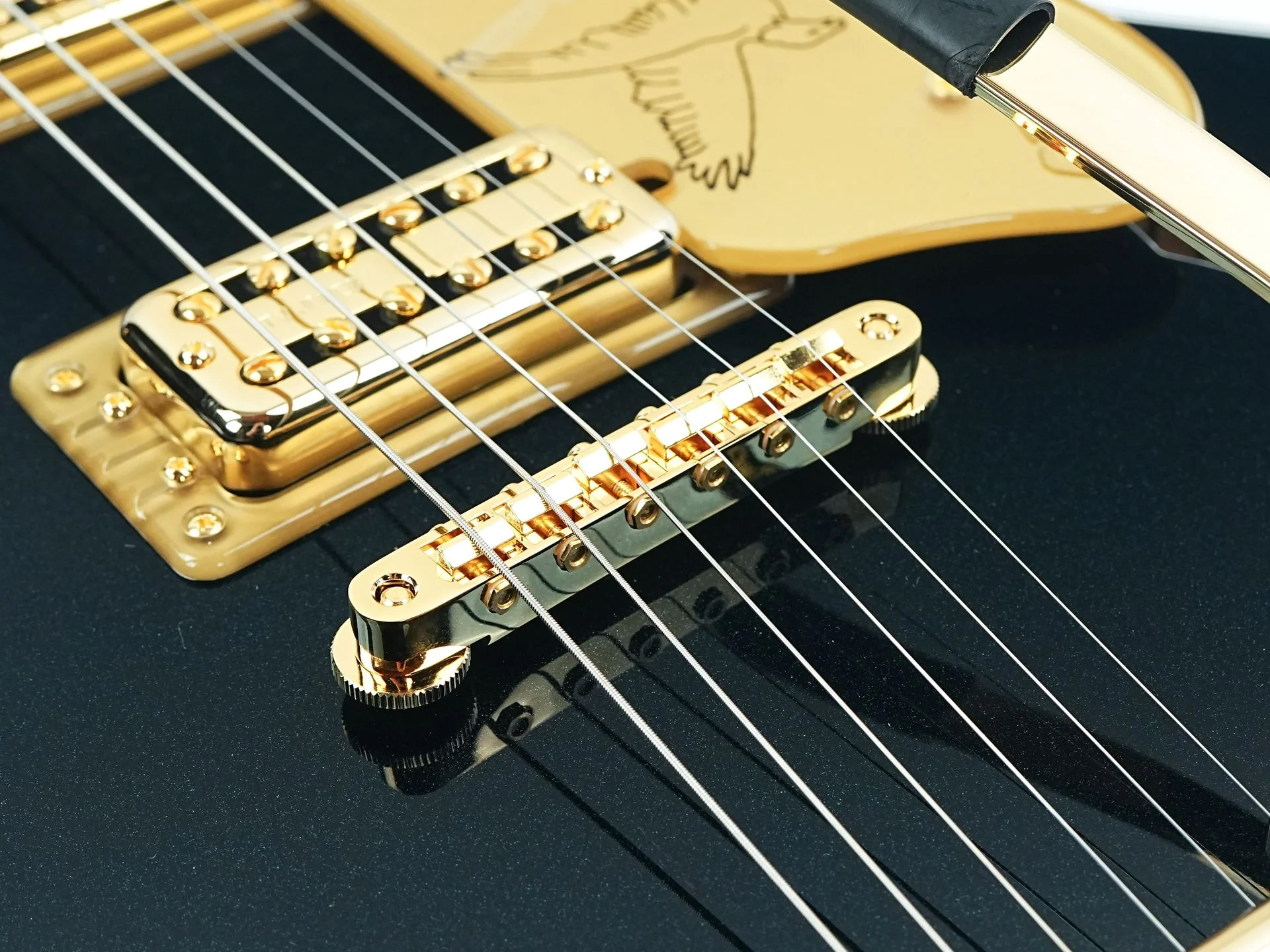 Gretsch Falcon Center Block LTD Double-Cut String-Thru Bigsby Midnight Sapphire - Image 7