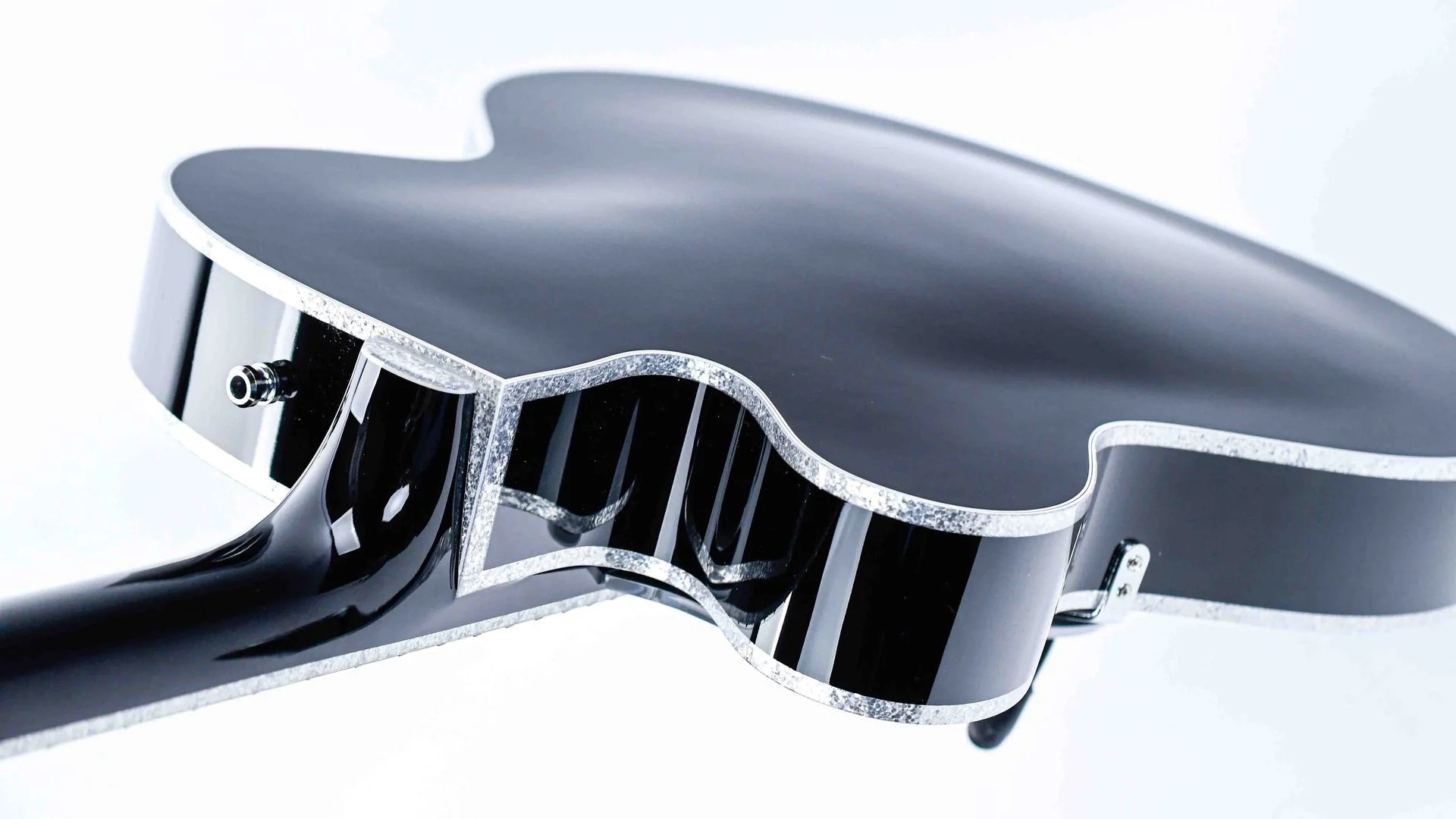 Gretsch Falcon Hollow Body String-Thru Bigsby Black - Image 9