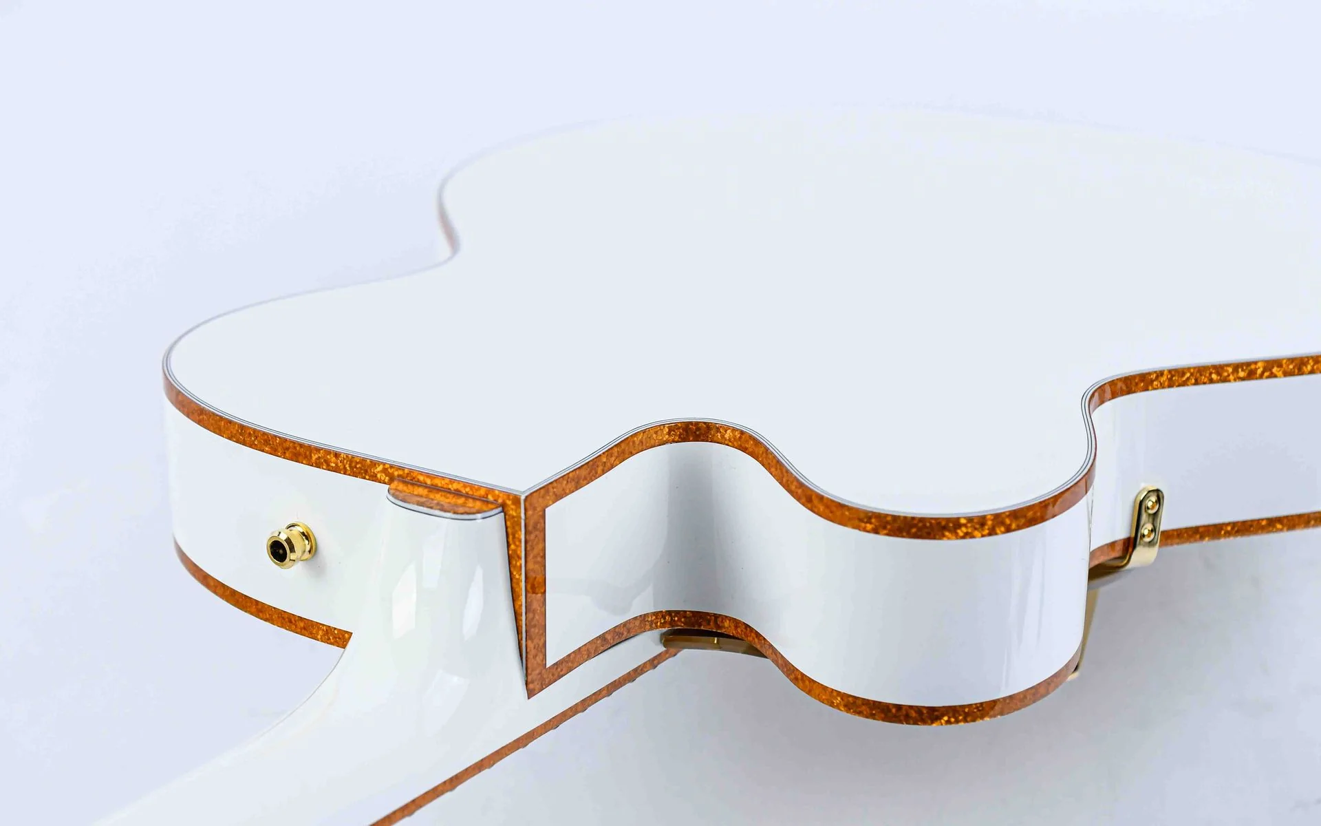 Gretsch Falcon Hollow Body String-Thru Bigsby White - Image 9
