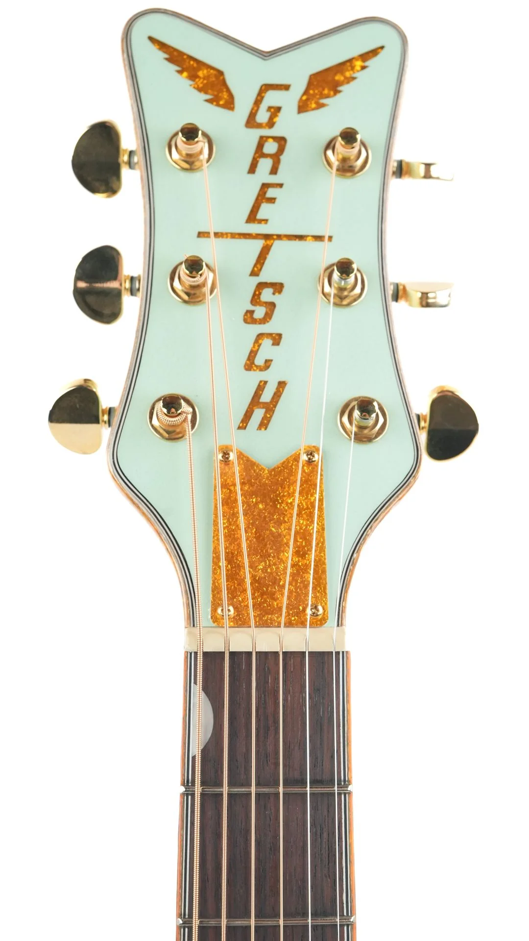 Gretsch G5012E Rancher Penguin Parlor Mint Metallic 2022 - Image 2