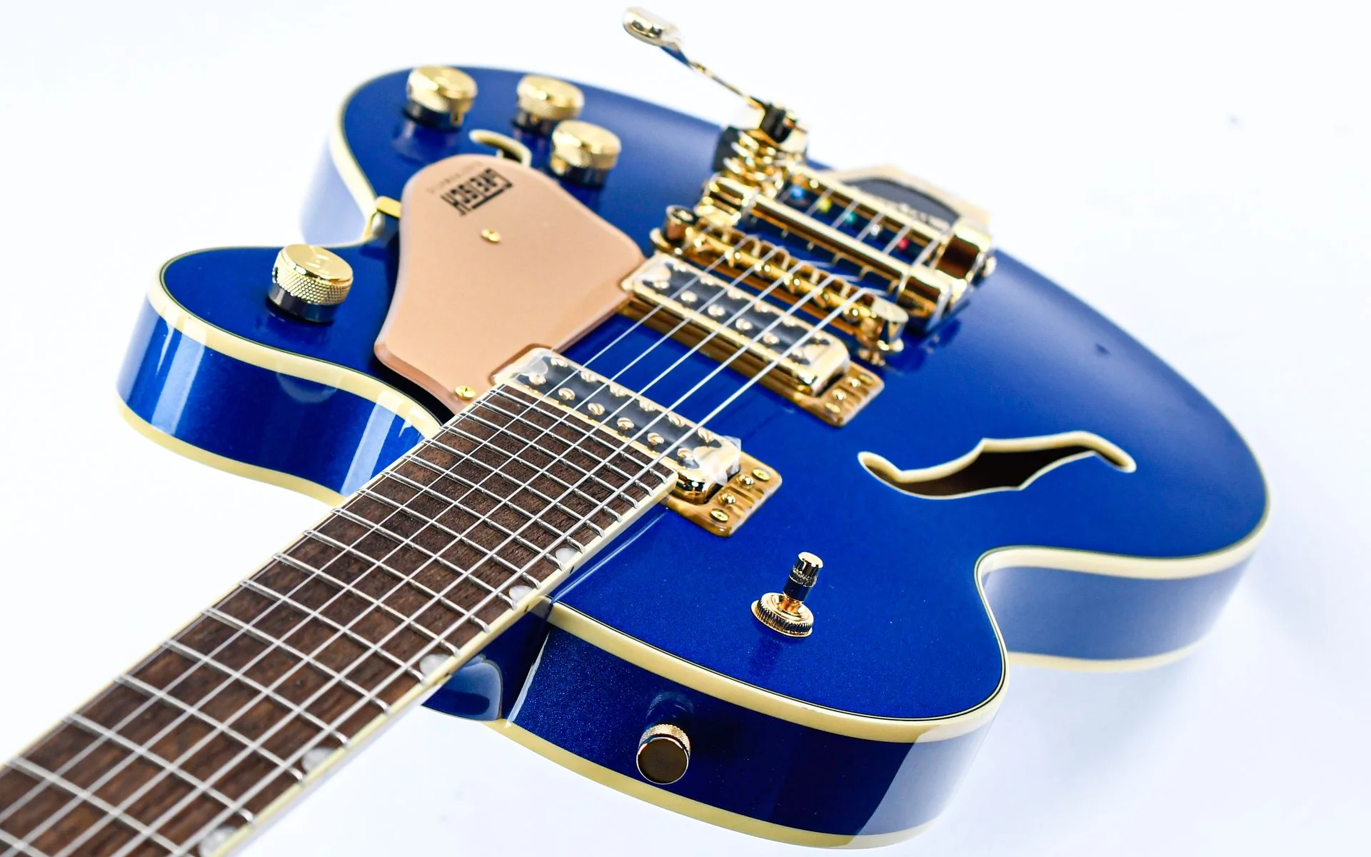 Gretsch G5655TG Electromatic Center Block Jr. Single Cut Azure Metallic - Image 10
