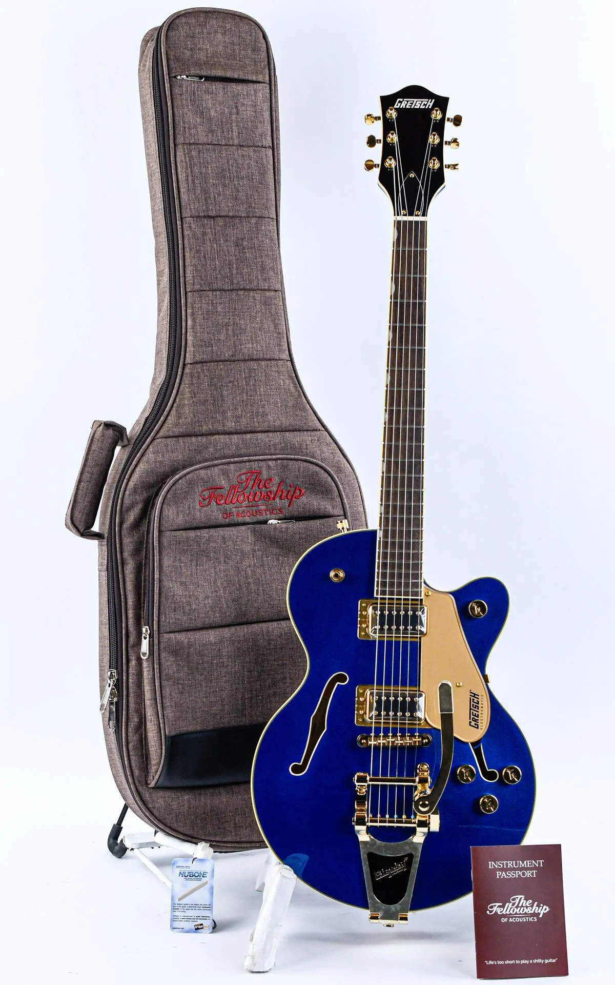 Gretsch G5655TG Electromatic Center Block Jr. Single Cut Azure Metallic - Image 3