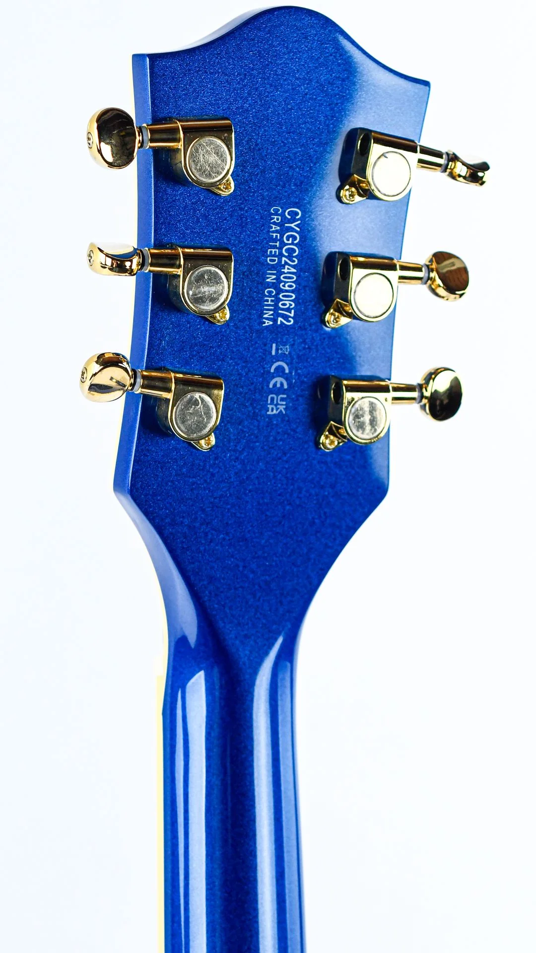Gretsch G5655TG Electromatic Center Block Jr. Single Cut Azure Metallic - Image 6