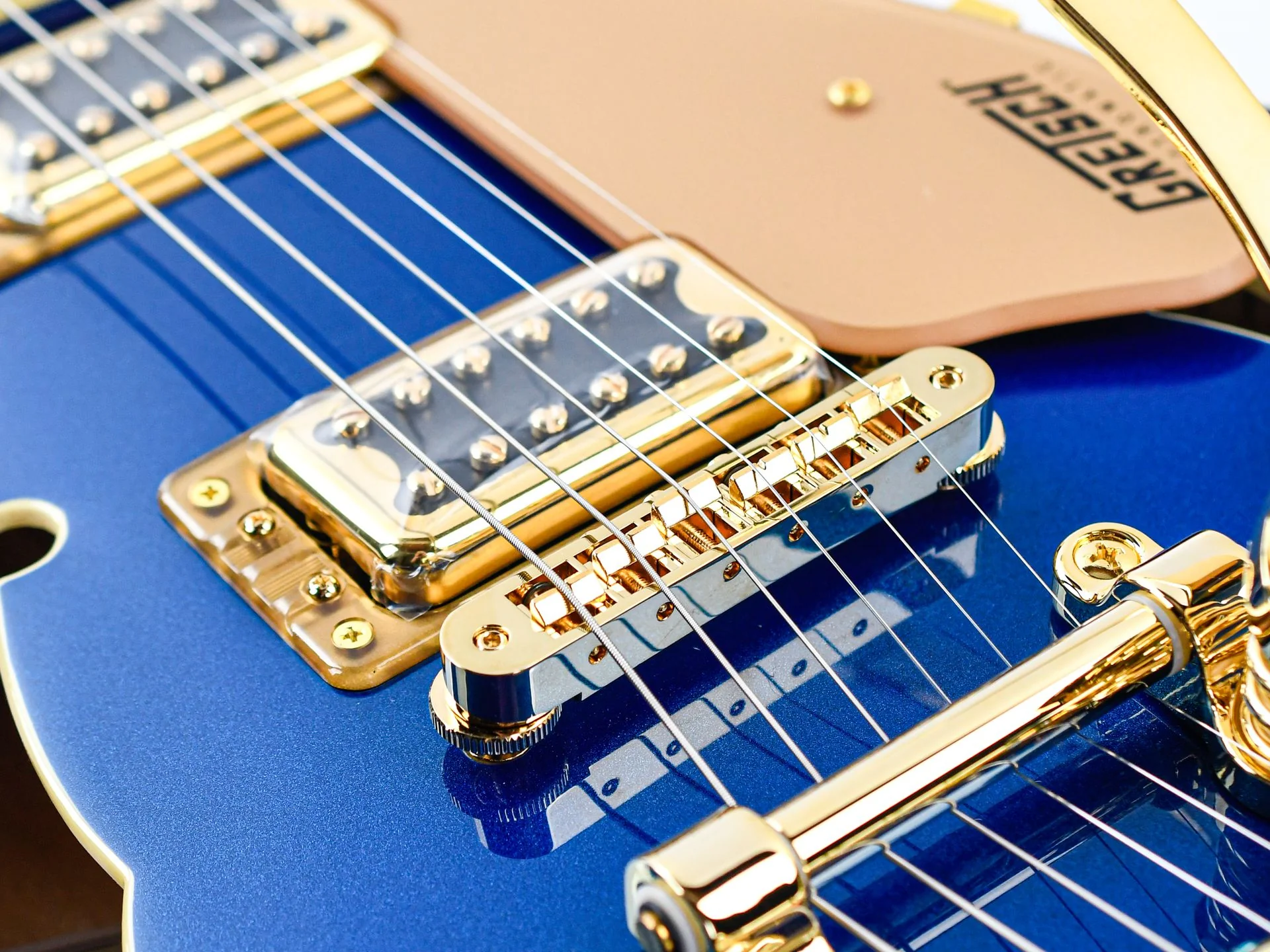 Gretsch G5655TG Electromatic Center Block Jr. Single Cut Azure Metallic - Image 7