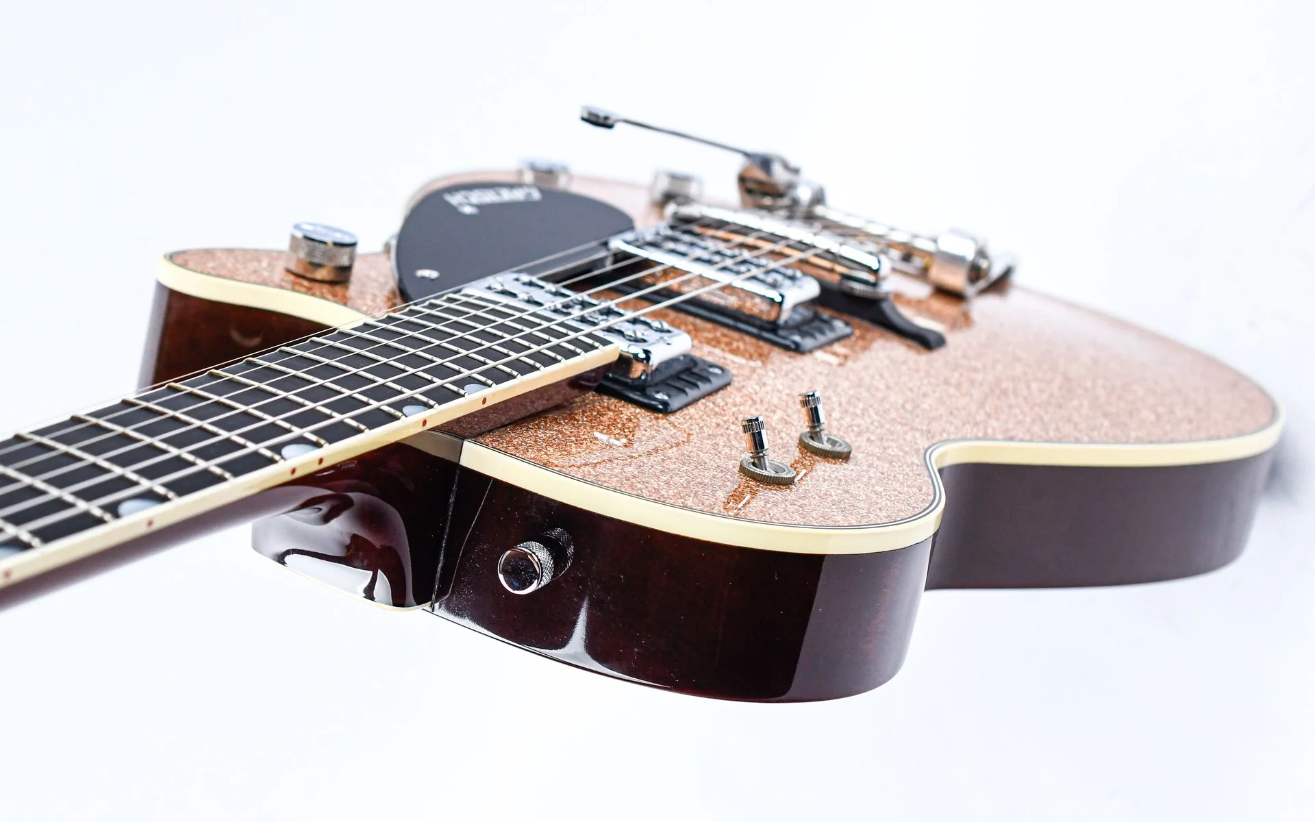 Gretsch G6128CS 59 Duo Jet Masterbuilt Champagne Sparkle 2012 - Image 10
