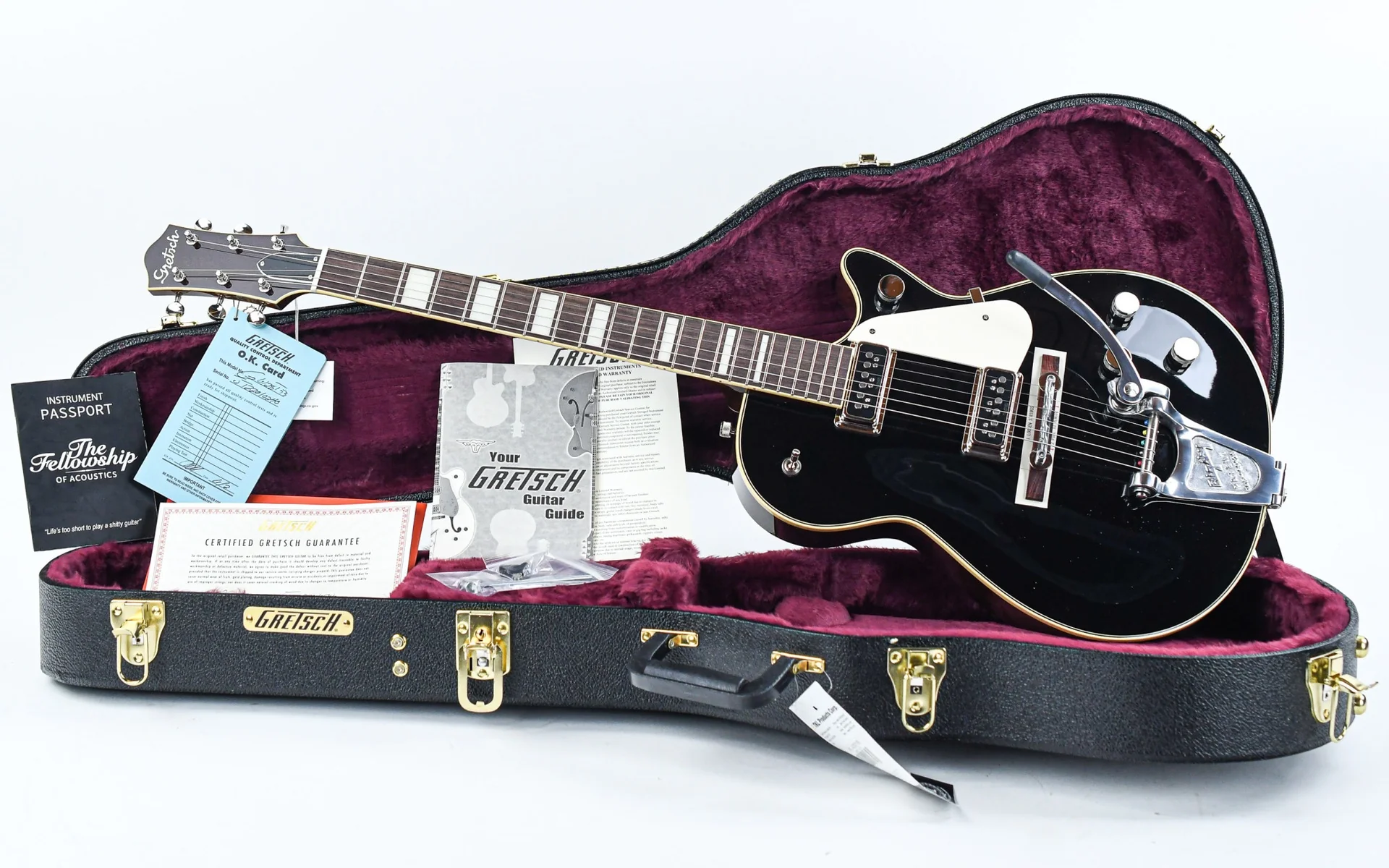 Gretsch G6128T-53 Vintage Select '53 Duo Jet Black - Image 3