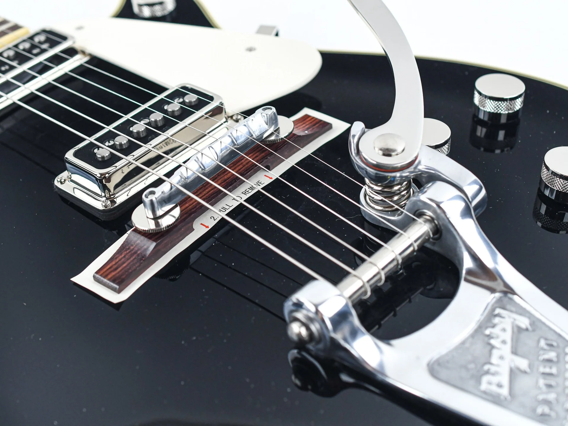 Gretsch G6128T-53 Vintage Select '53 Duo Jet Black - Image 7