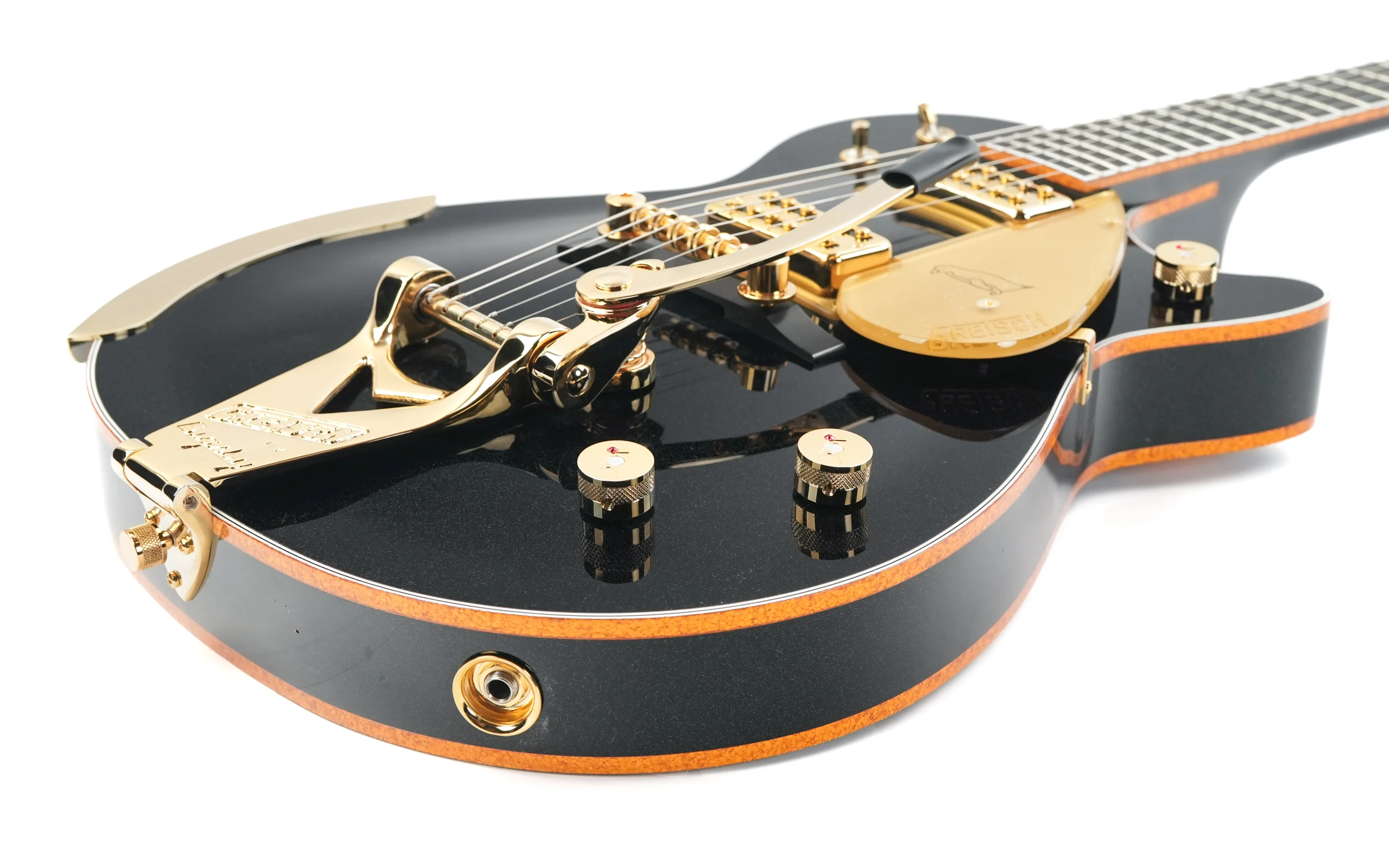 Gretsch G6134TG 58 Limited Edition 1958 Custom Penguin Emerald Night - Image 11