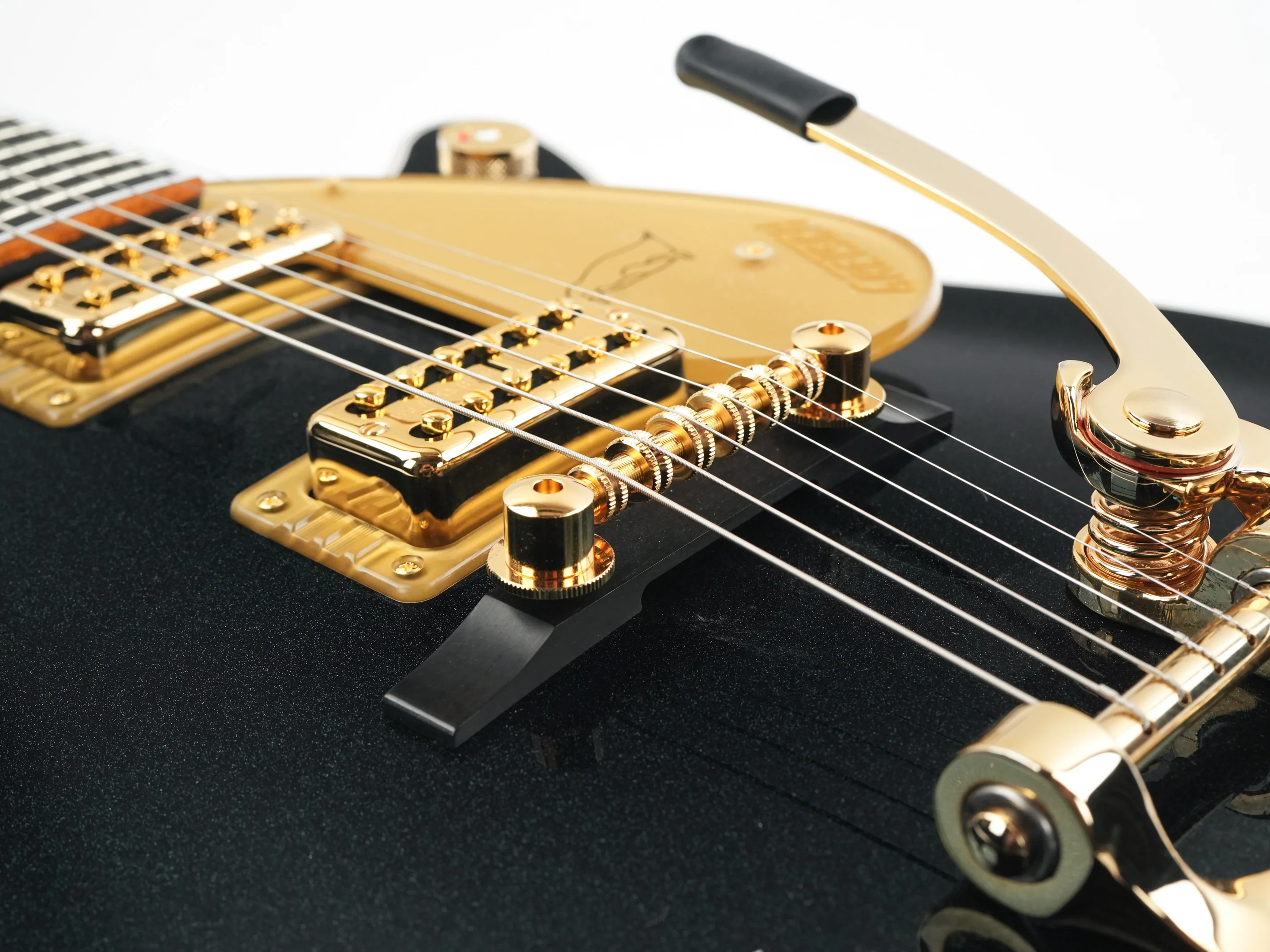 Gretsch G6134TG 58 Limited Edition 1958 Custom Penguin Emerald Night - Image 7