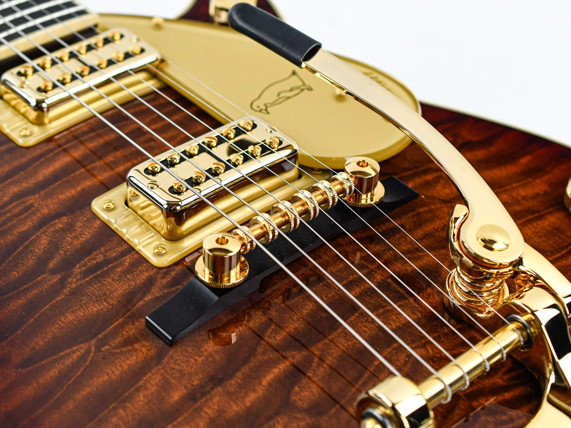 Gretsch G6134TGQM-59 LTD Edition Quilt Classic Penguin - Image 7