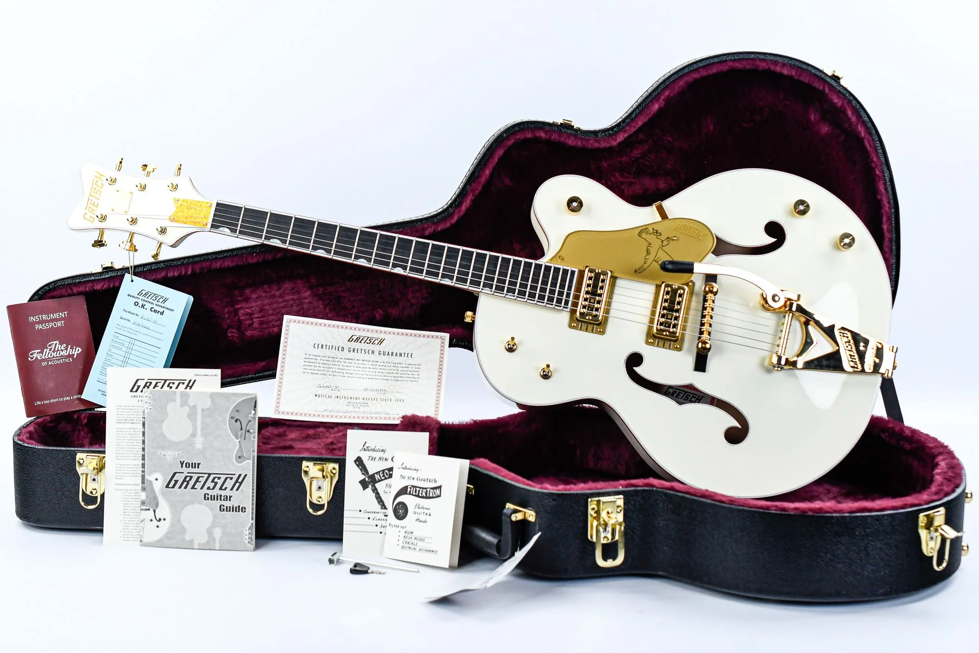 Gretsch G6136T-59 Vintage Select Edition 1959 White Falcon - Image 3