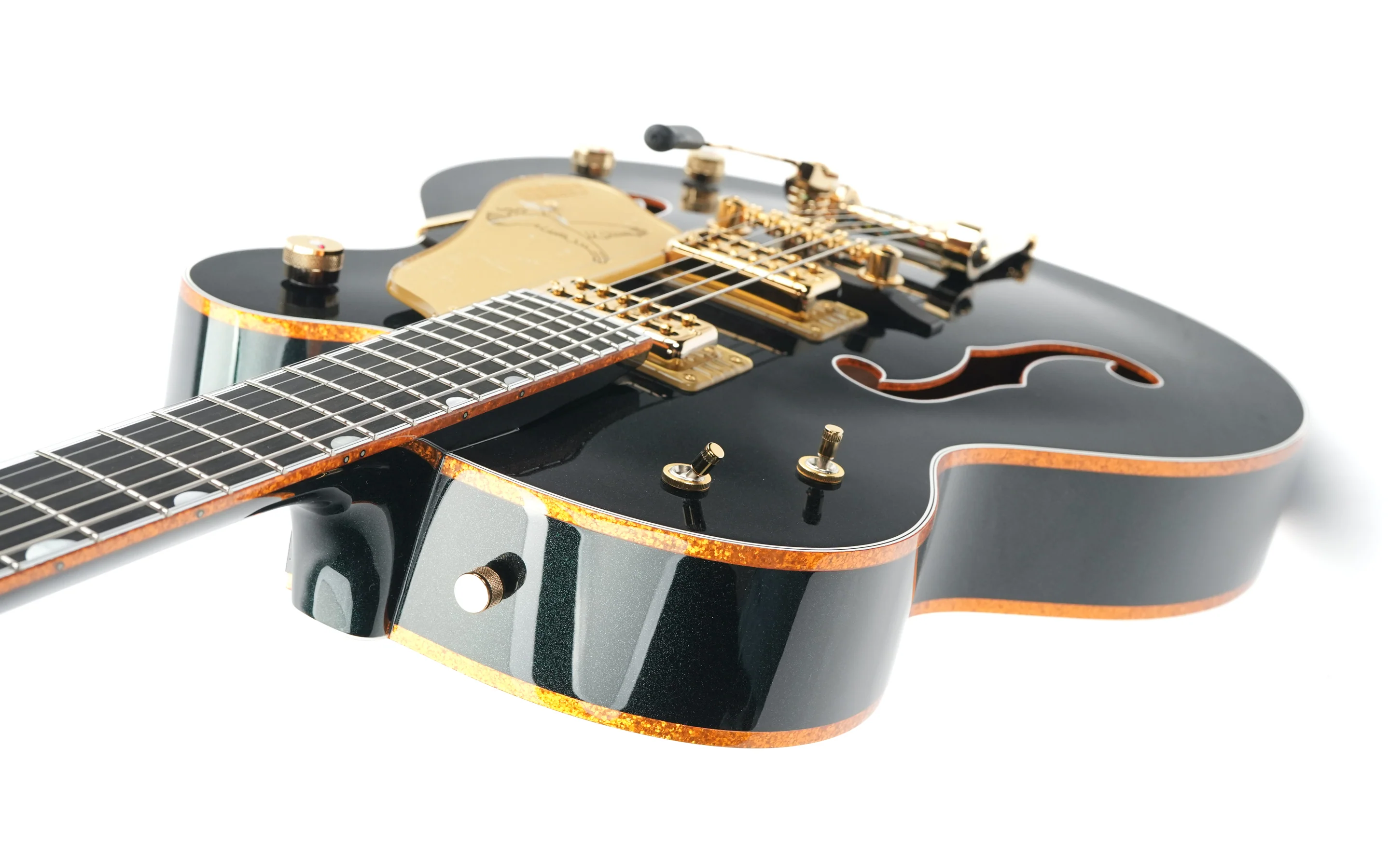 Gretsch G6136TG 58 Limited Edition 1958 Custom Falcon Emerald Night - Image 10