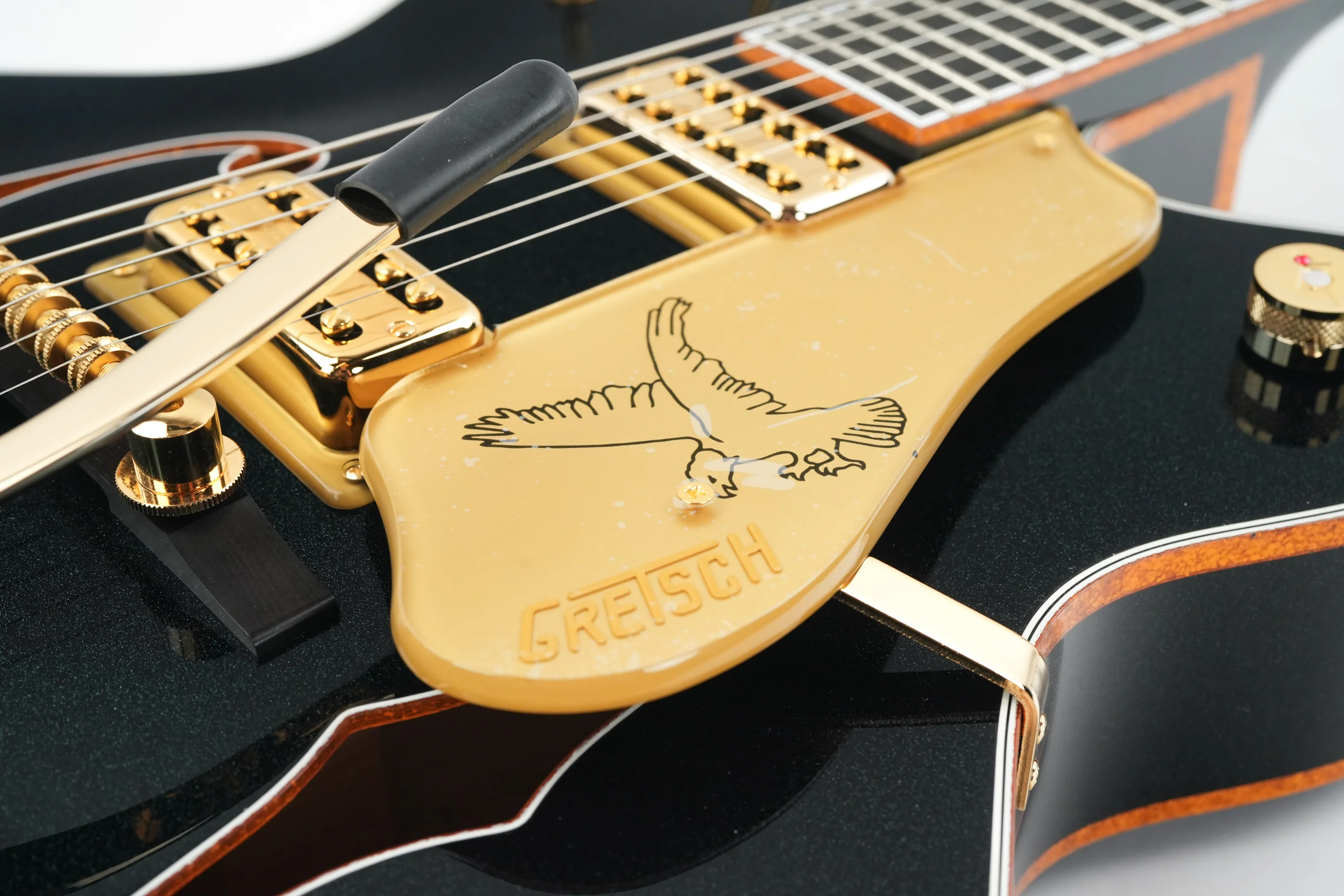 Gretsch G6136TG 58 Limited Edition 1958 Custom Falcon Emerald Night - Image 12