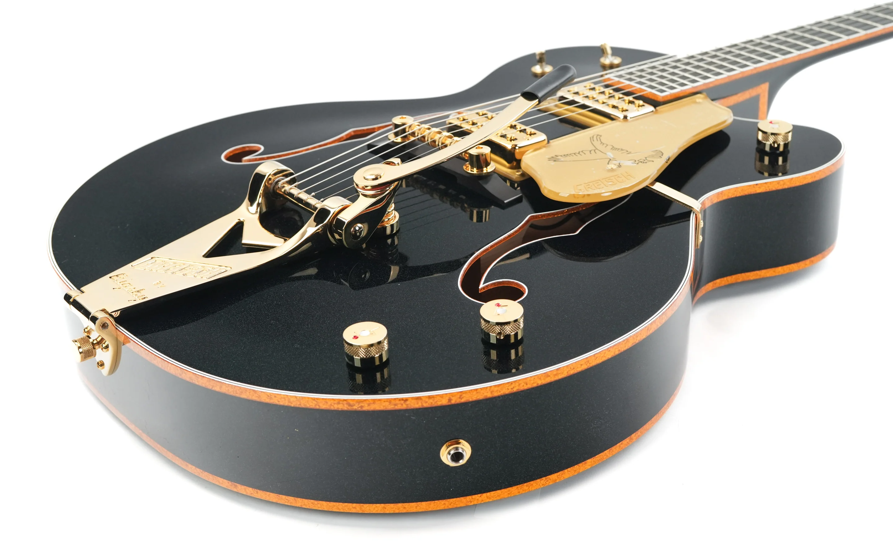 Gretsch G6136TG 58 Limited Edition 1958 Custom Falcon Emerald Night - Image 14