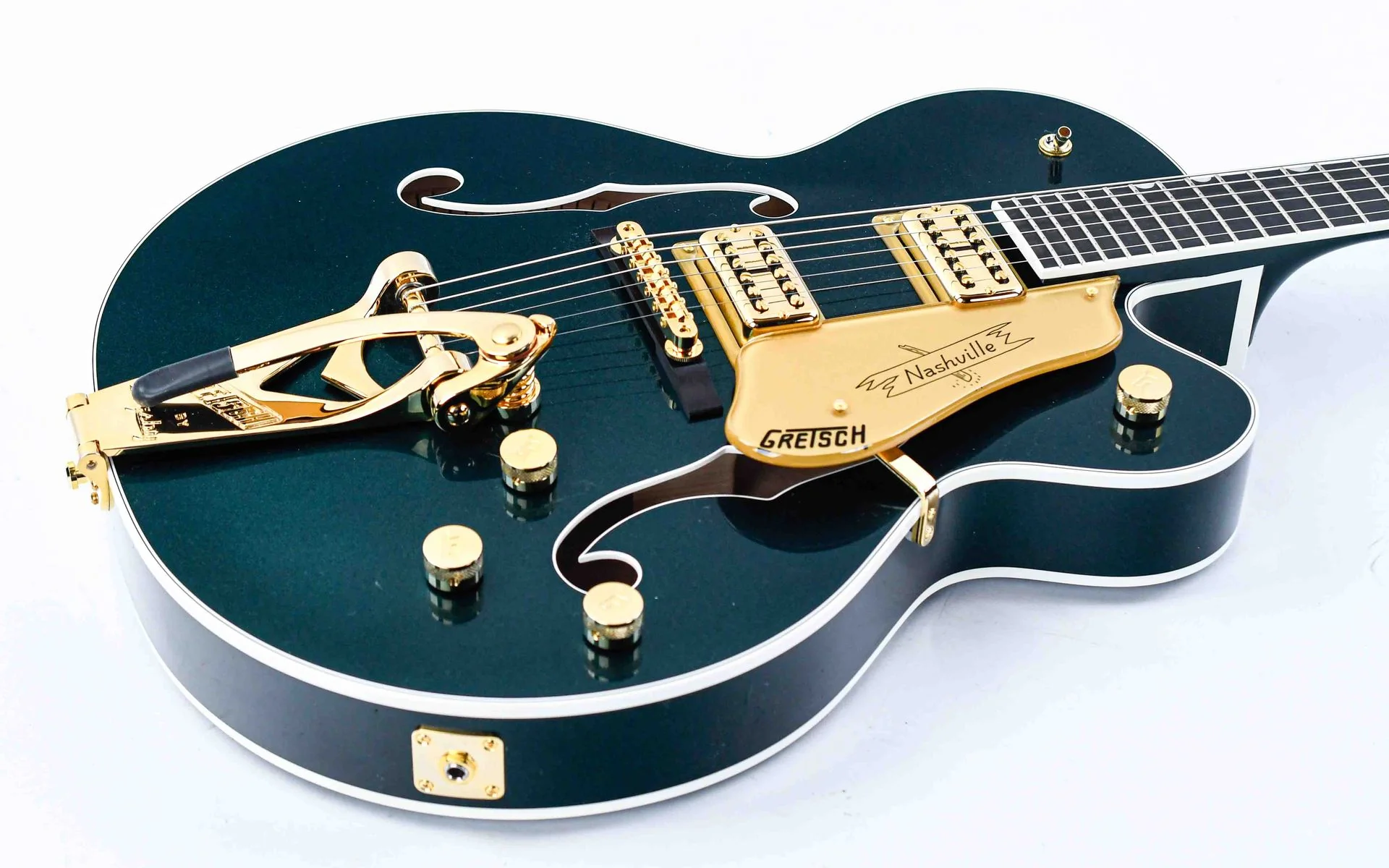 Gretsch Nashville Hollowbody String-Thru Cadillac Green - Image 11