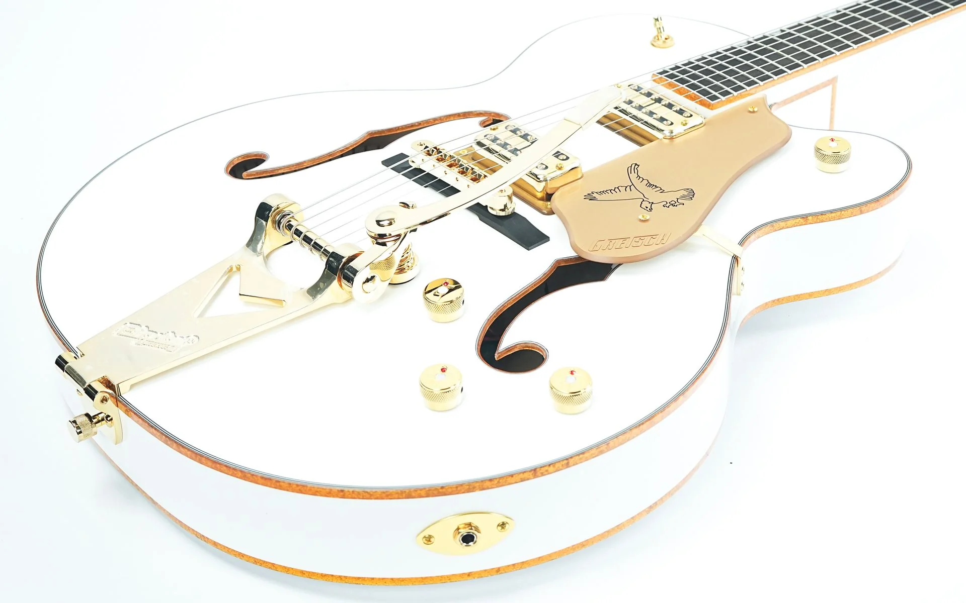Gretsch Synchromatic Falcon Hollow Body Single Cut Bigsby Snowcrest White - Image 10