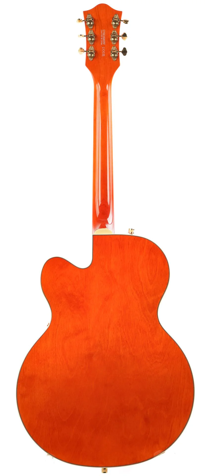 Gretsch Synchromatic Nashville Hollow Body Single Cut Bigsby Orange Stain - Image 4