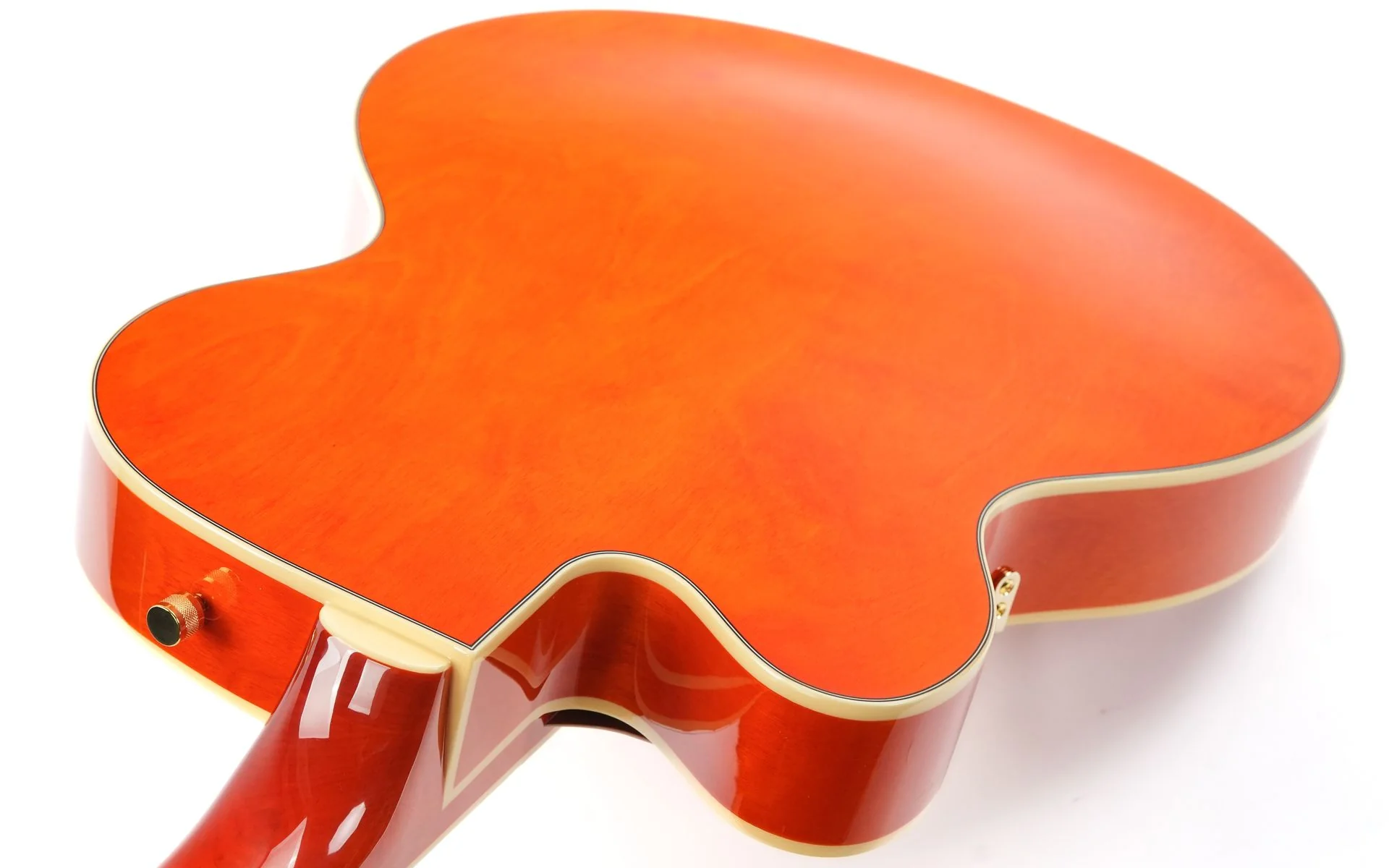 Gretsch Synchromatic Nashville Hollow Body Single Cut Bigsby Orange Stain - Image 9
