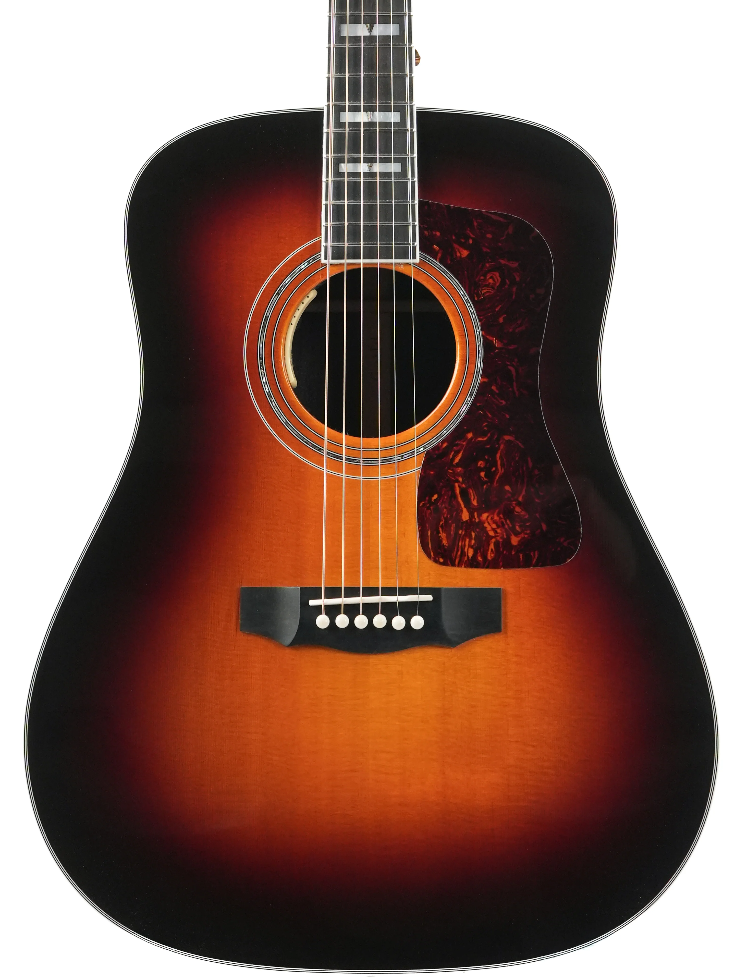 Guild D55e Antique Burst 2024 - Image 5
