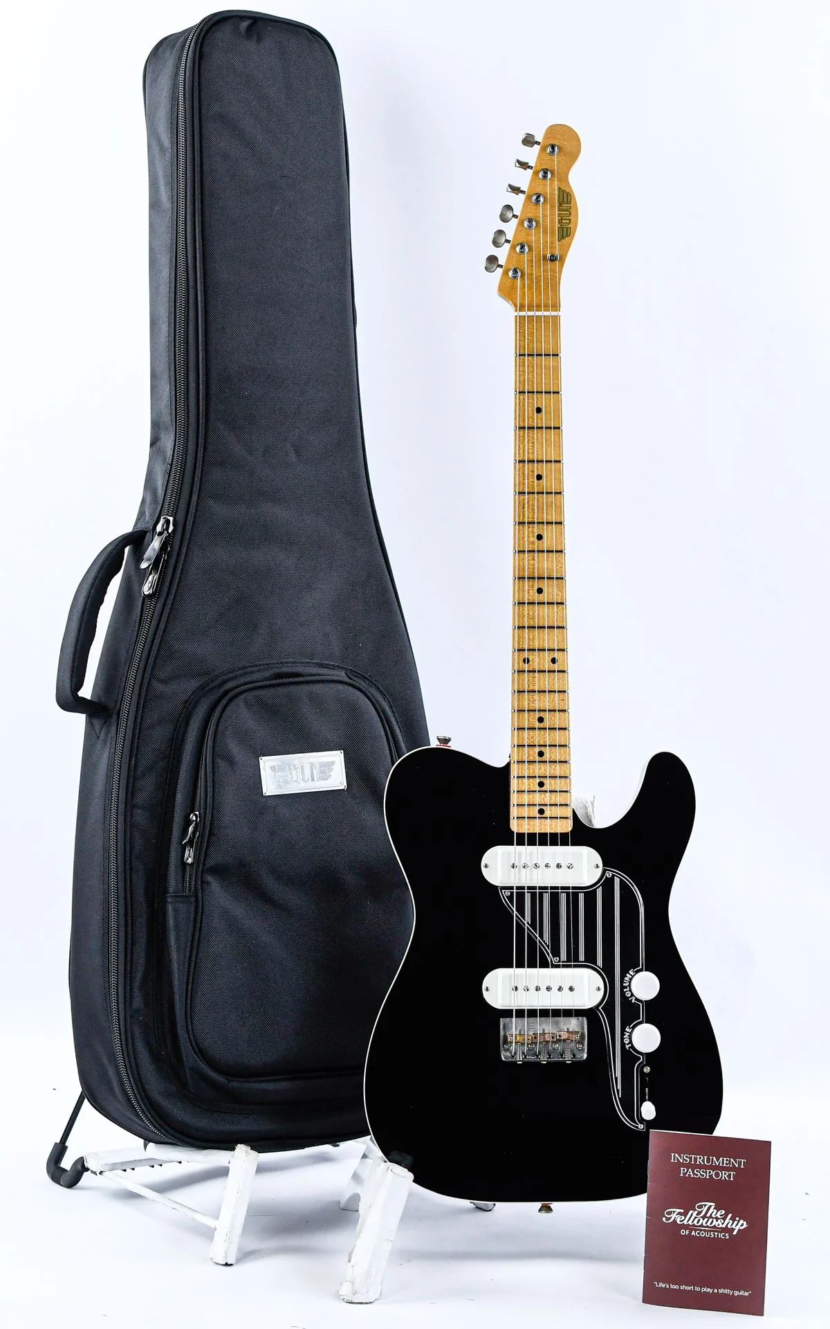 Gun Guitars Model T Black - Image 3