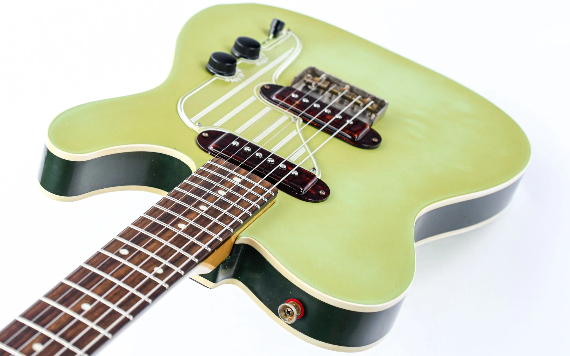 Gun Guitars Model T Two Tone Green - Image 10
