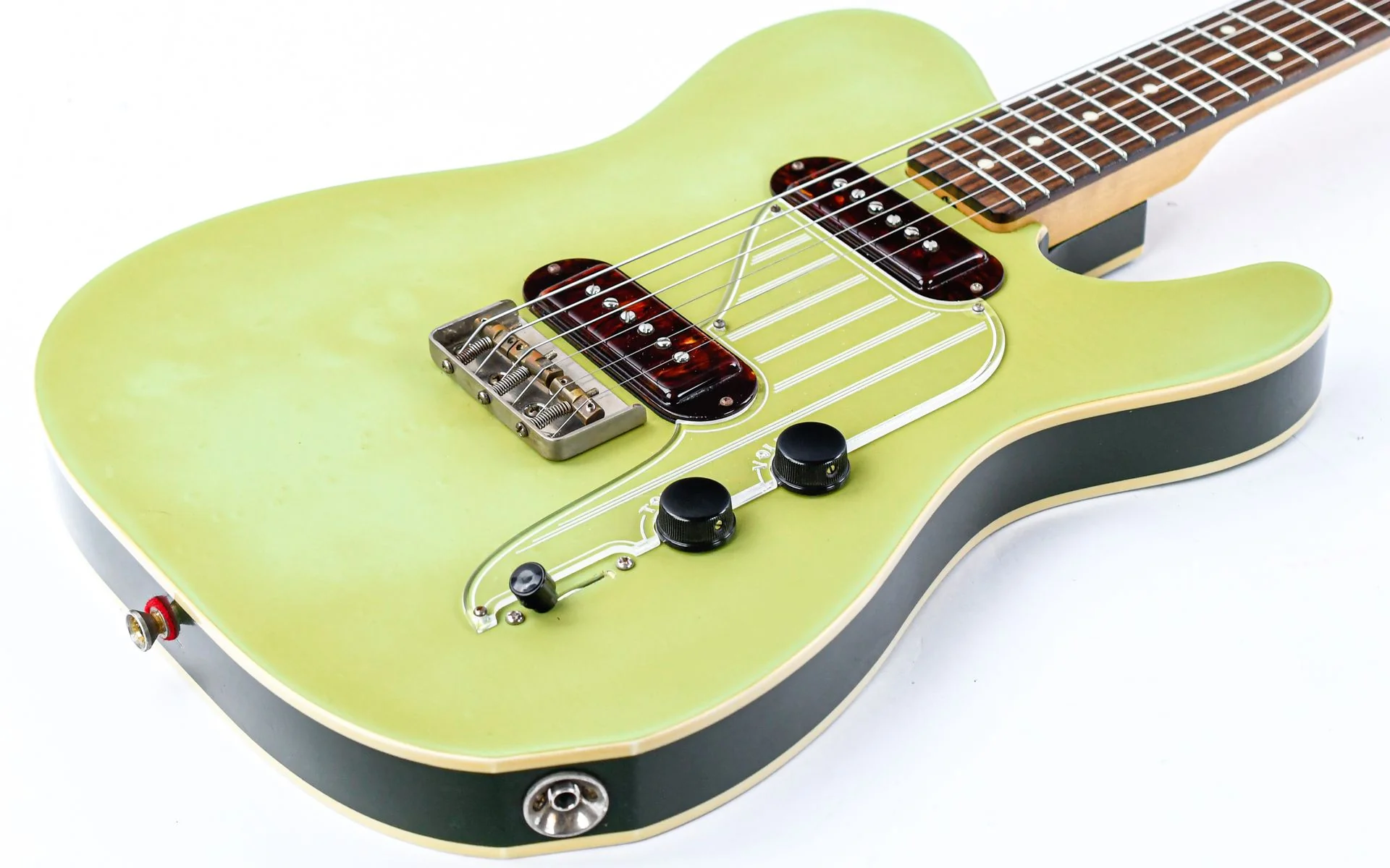 Gun Guitars Model T Two Tone Green - Image 11