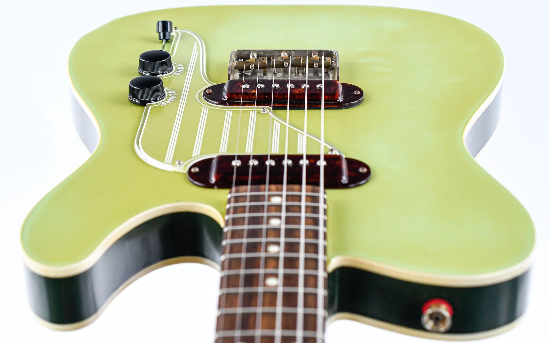 Gun Guitars Model T Two Tone Green - Image 12