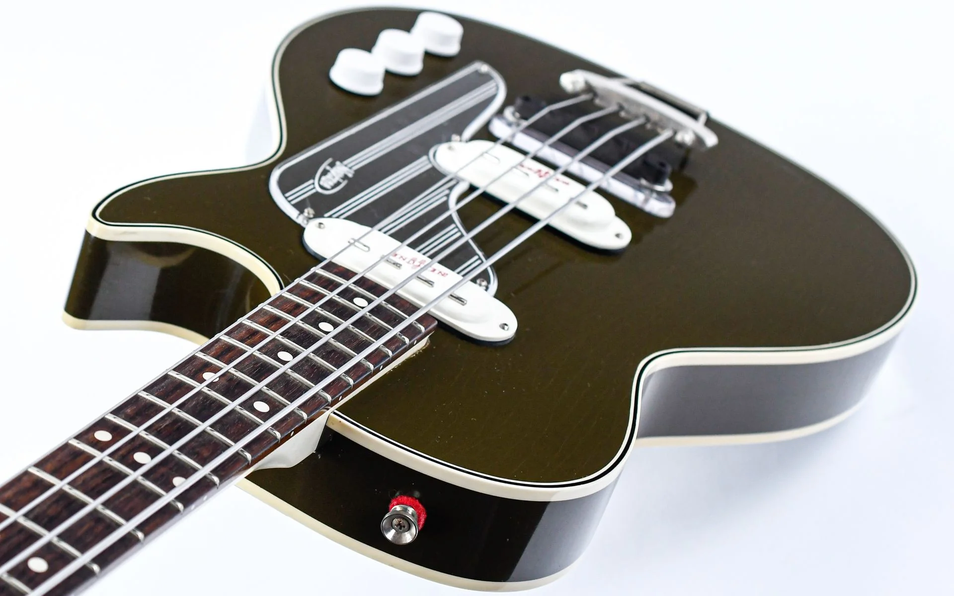 Gun Guitars Neptune Bass Olive Drab - Image 10