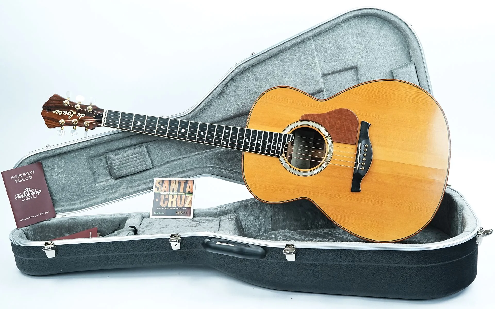 Hans de Louter German Spruce Indian Rosewood 2015 - Image 3