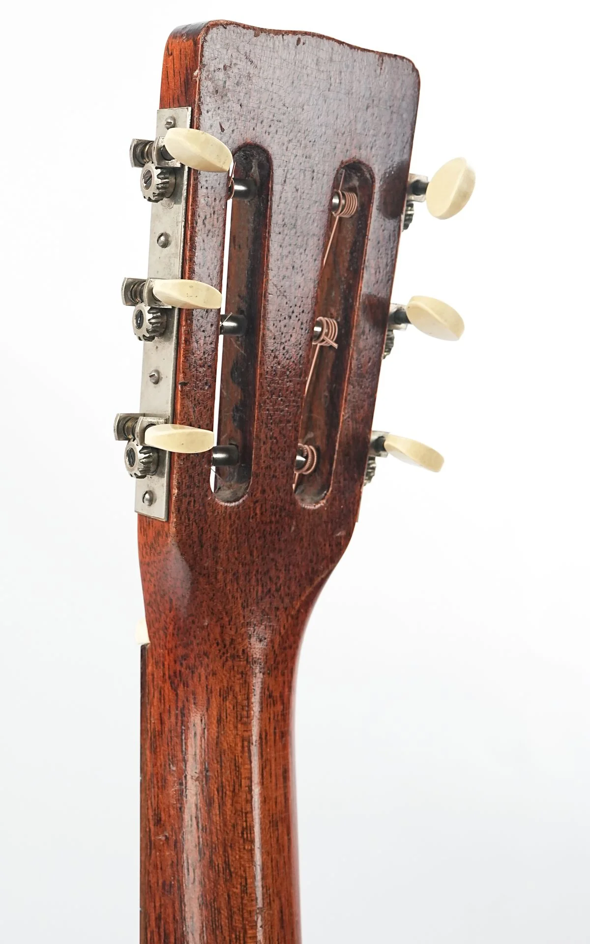 Harmony Roy Smeck Grand Concert Hawaiian Guitar Spruce Cuban Mahogany 1930 - Image 6