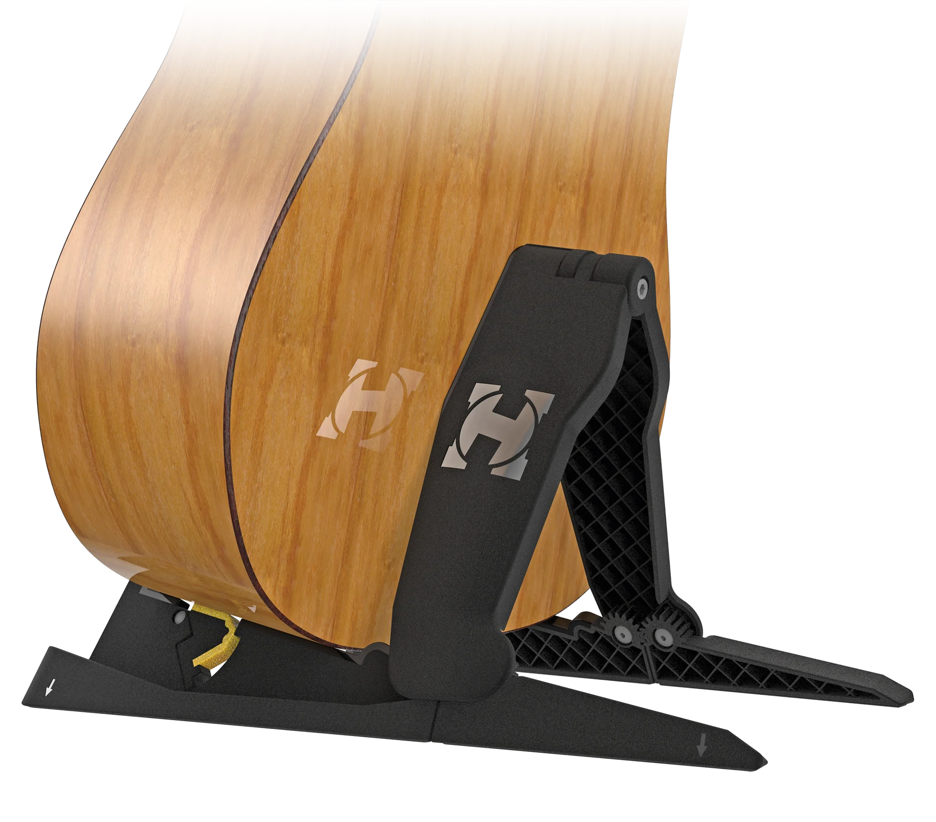 Hercules GS200B E-Z Pack Compact Guitar Stand - Image 3